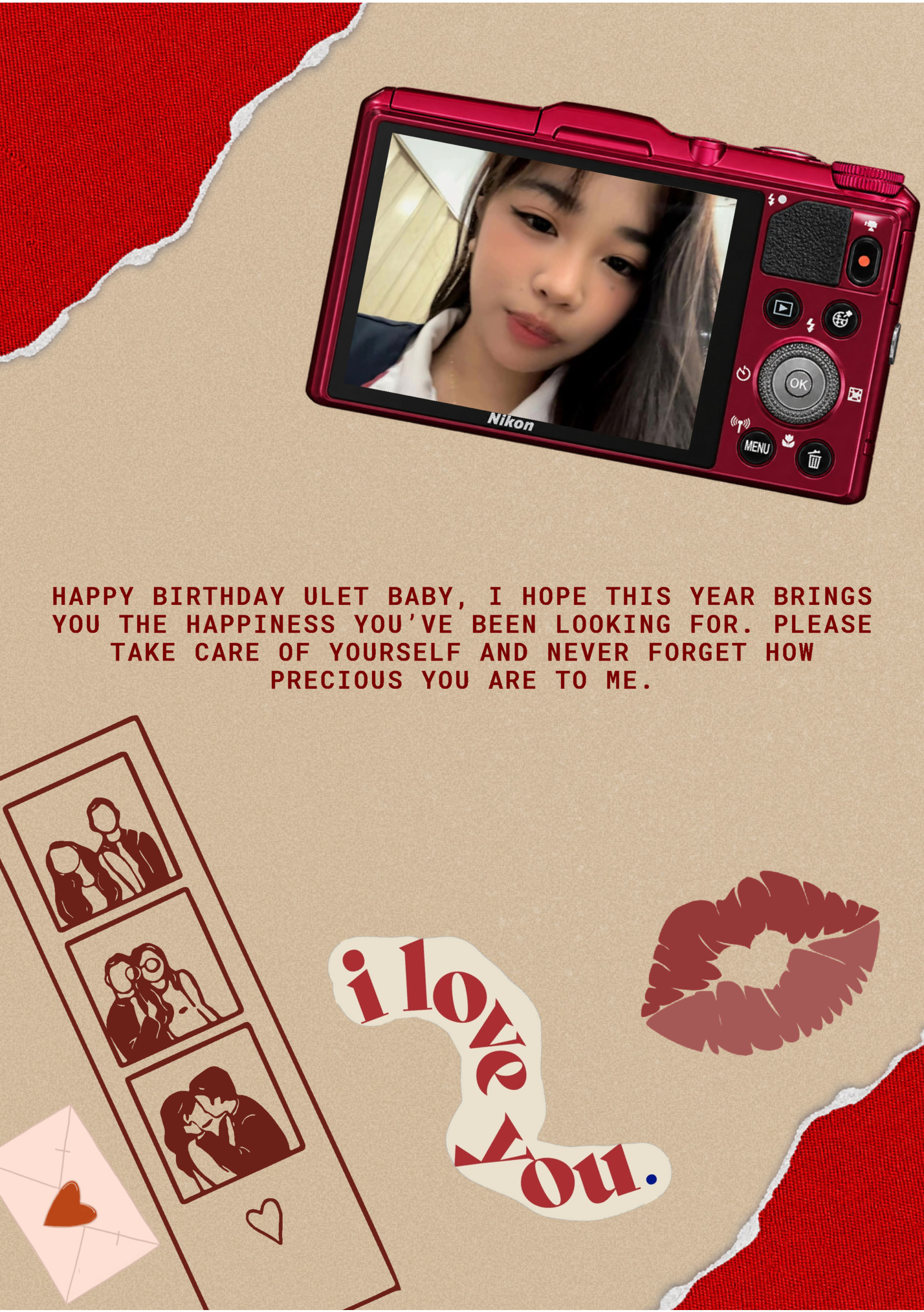 HAPPY BIRTHDAY ULET BABY, I HOPE THIS YEAR BRINGS HAPPY BIRTHDAY ULET BABY, I HOPE THIS YEAR BRINGS