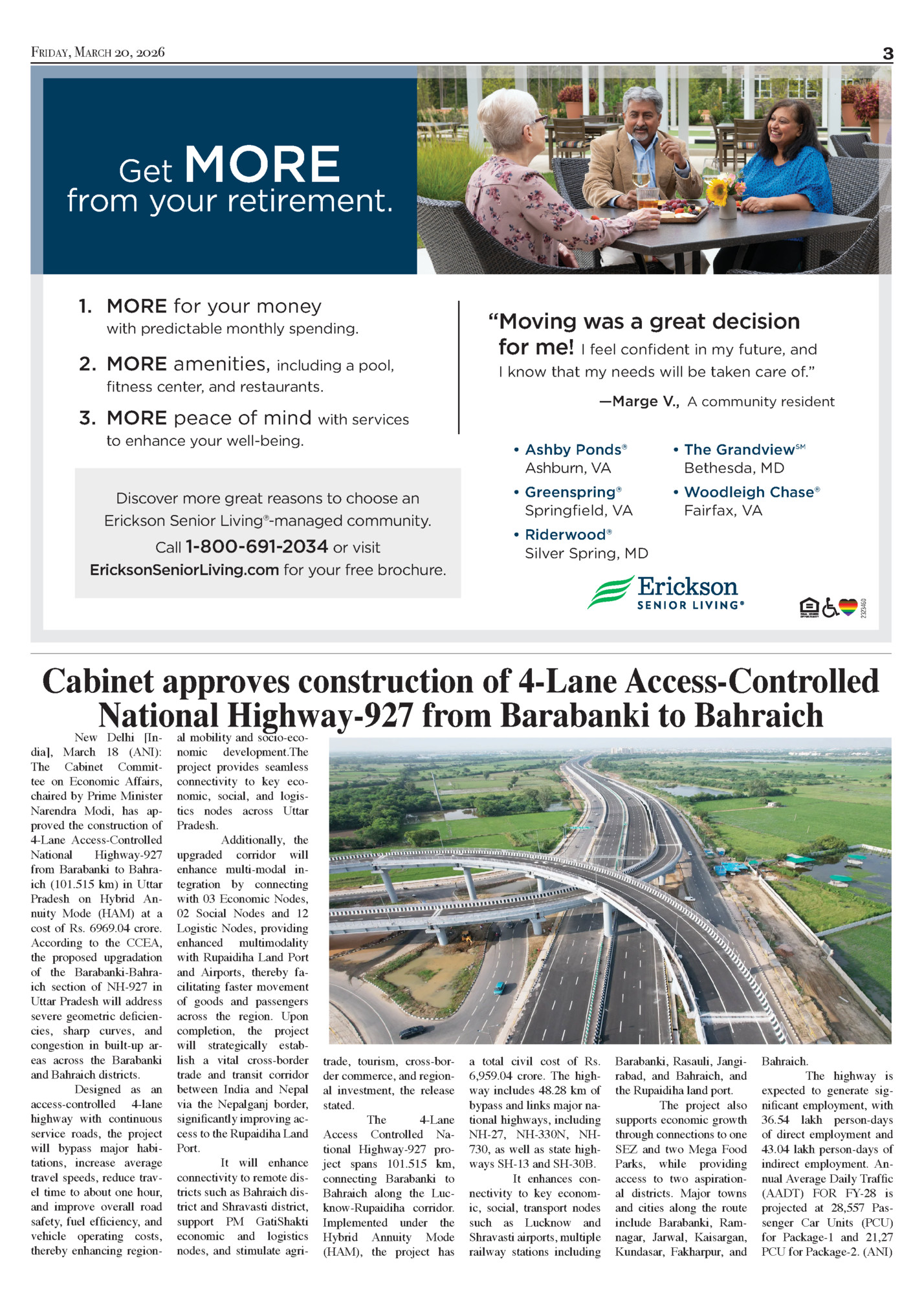 FRIDAY, MARCH 20, 2026