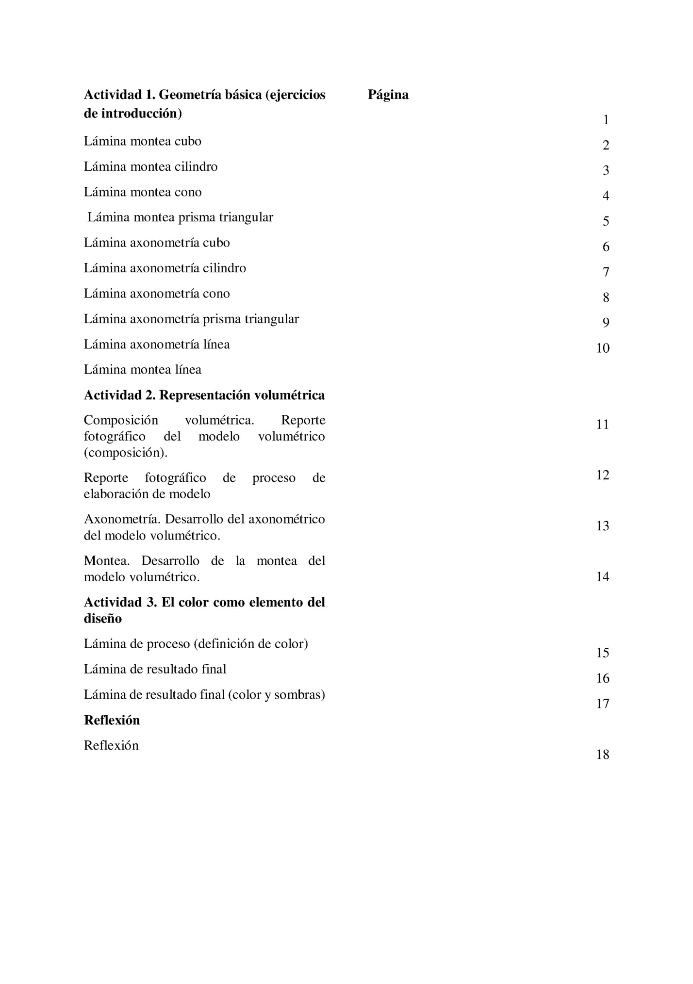 Actividad 1. Geometría básica (ejercicios