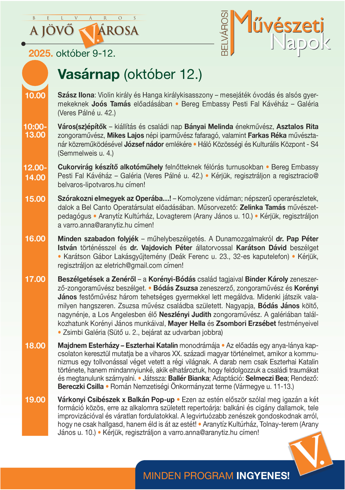 2025. október 9-12.