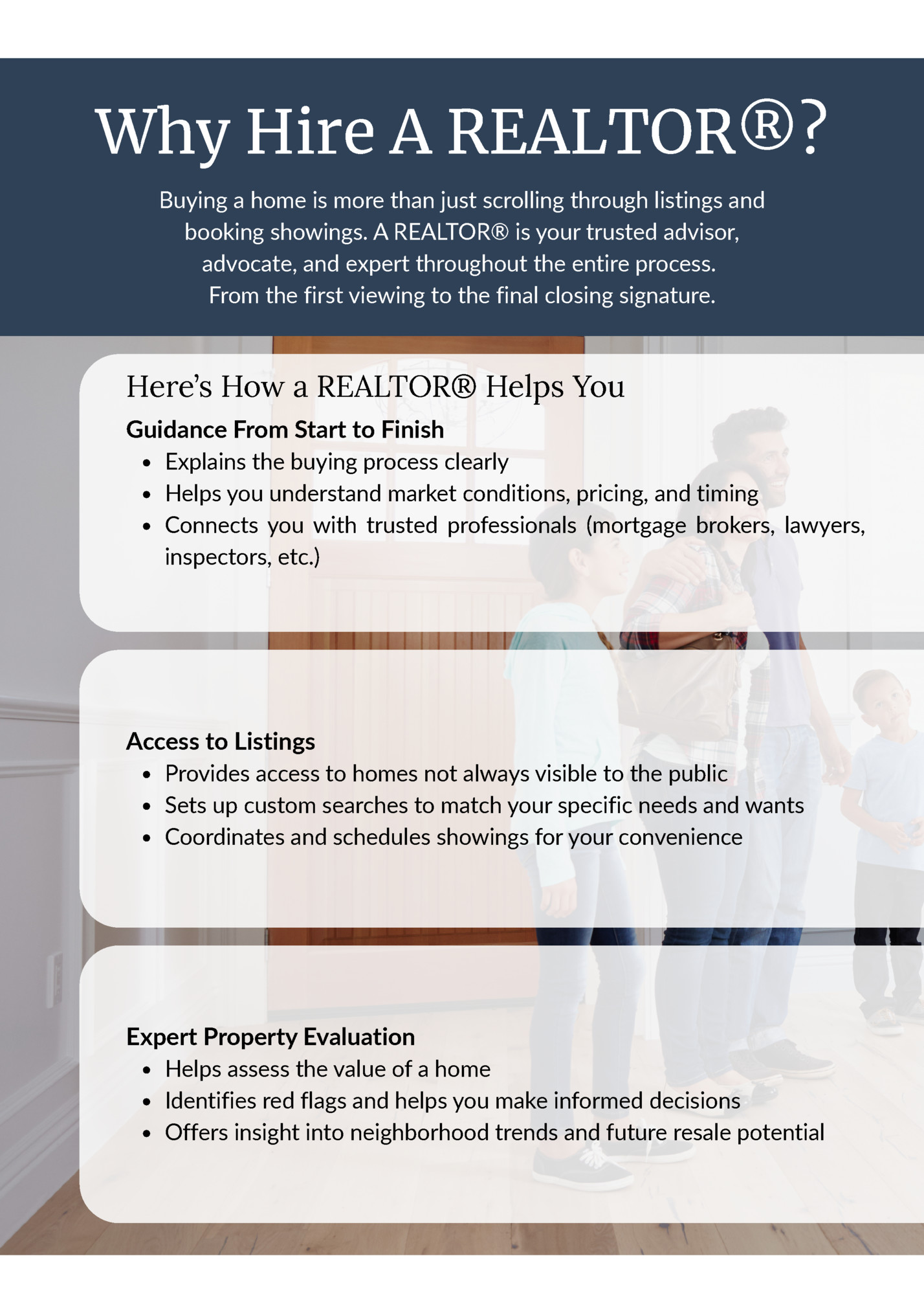 Why Hire A REALTOR®?