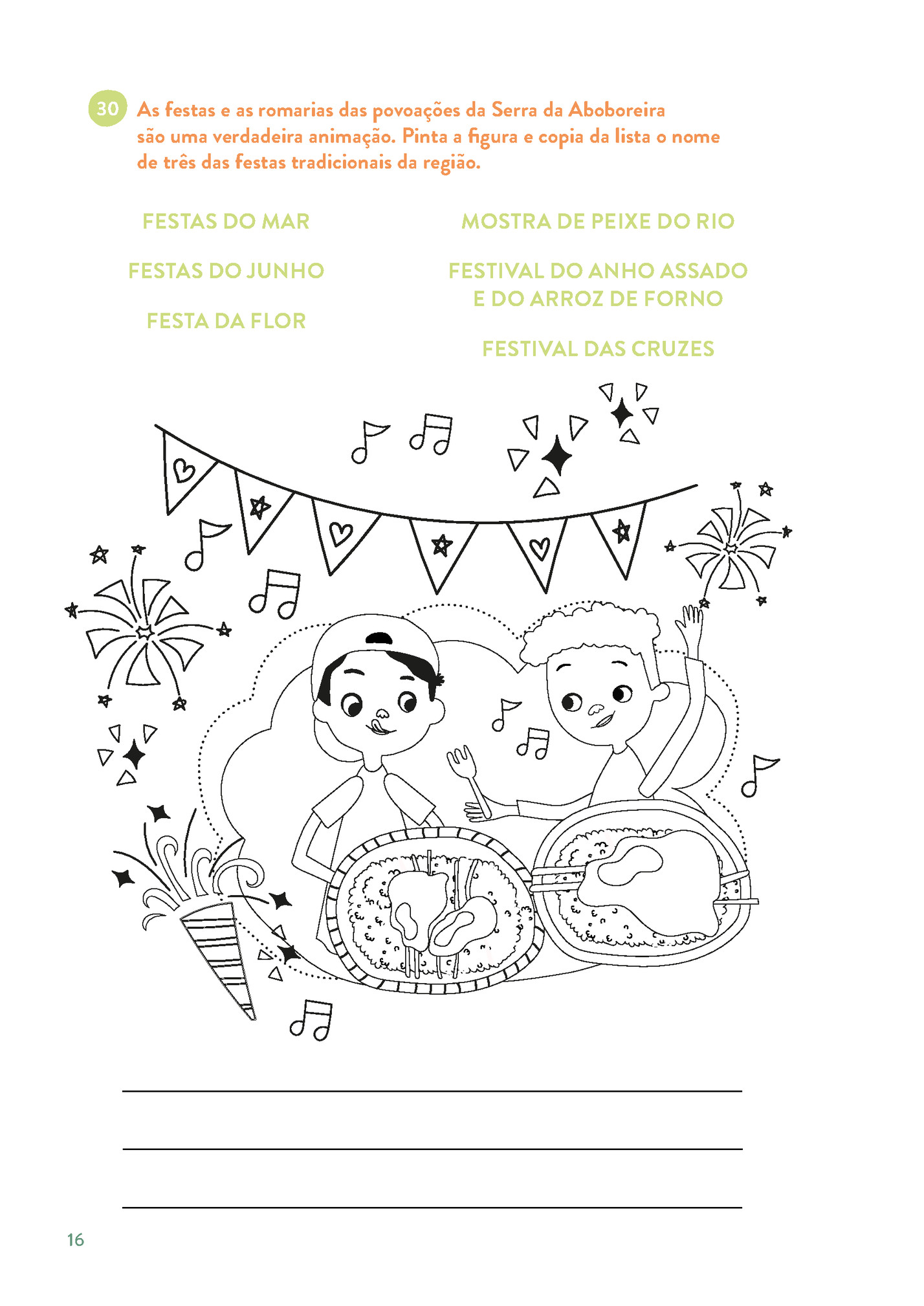 30 As festas e as romarias das povoações da Serra da Aboboreira