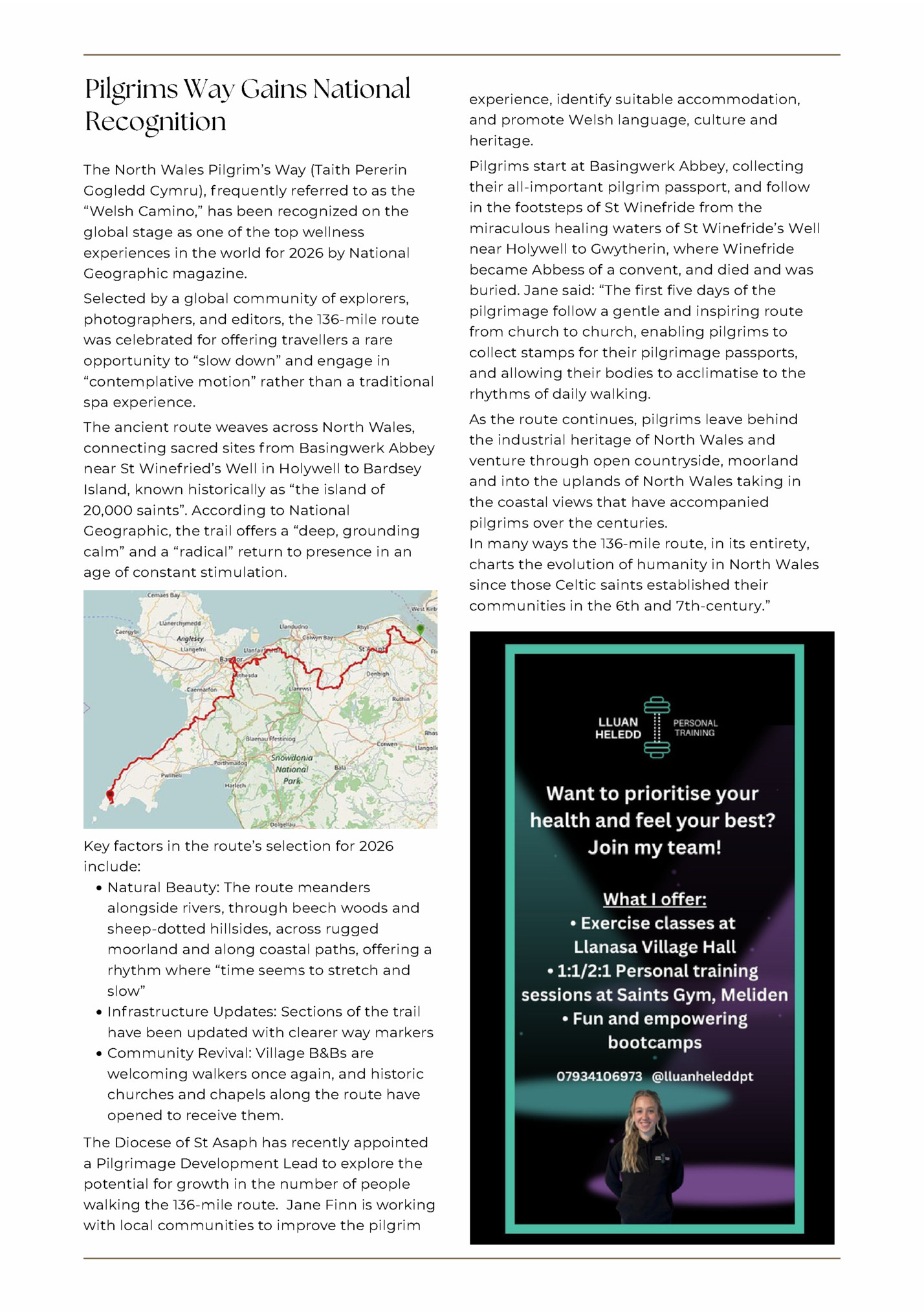 Pilgrims Way Gains National