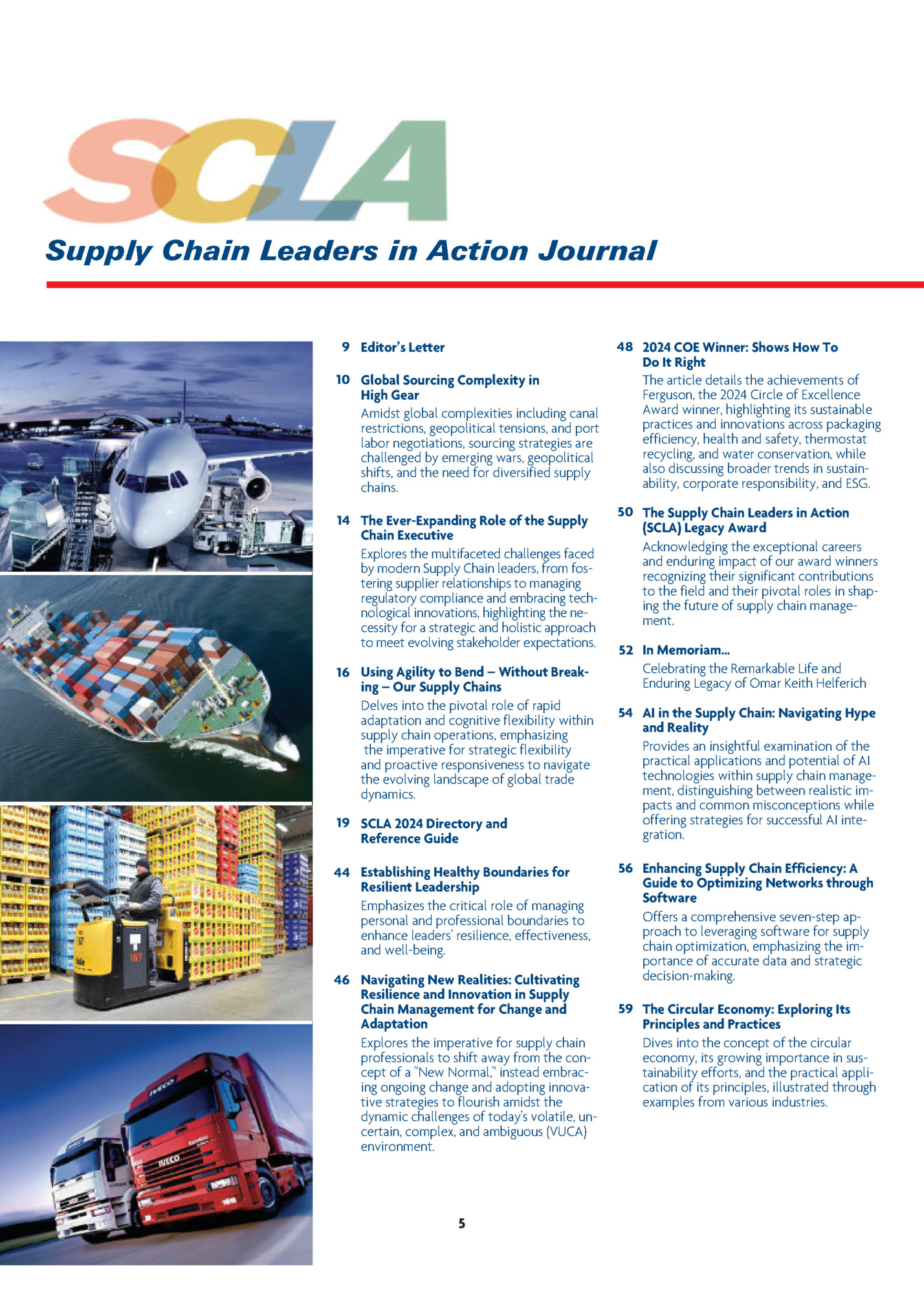 Supply Chain Leaders in Action Journal