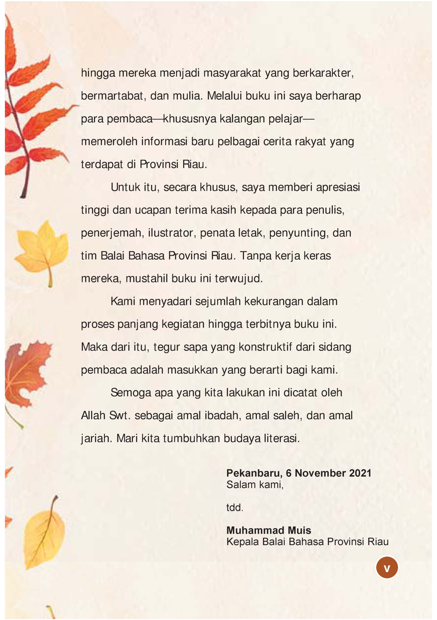 hingga mereka menjadi masyarakat yang berkarakter,