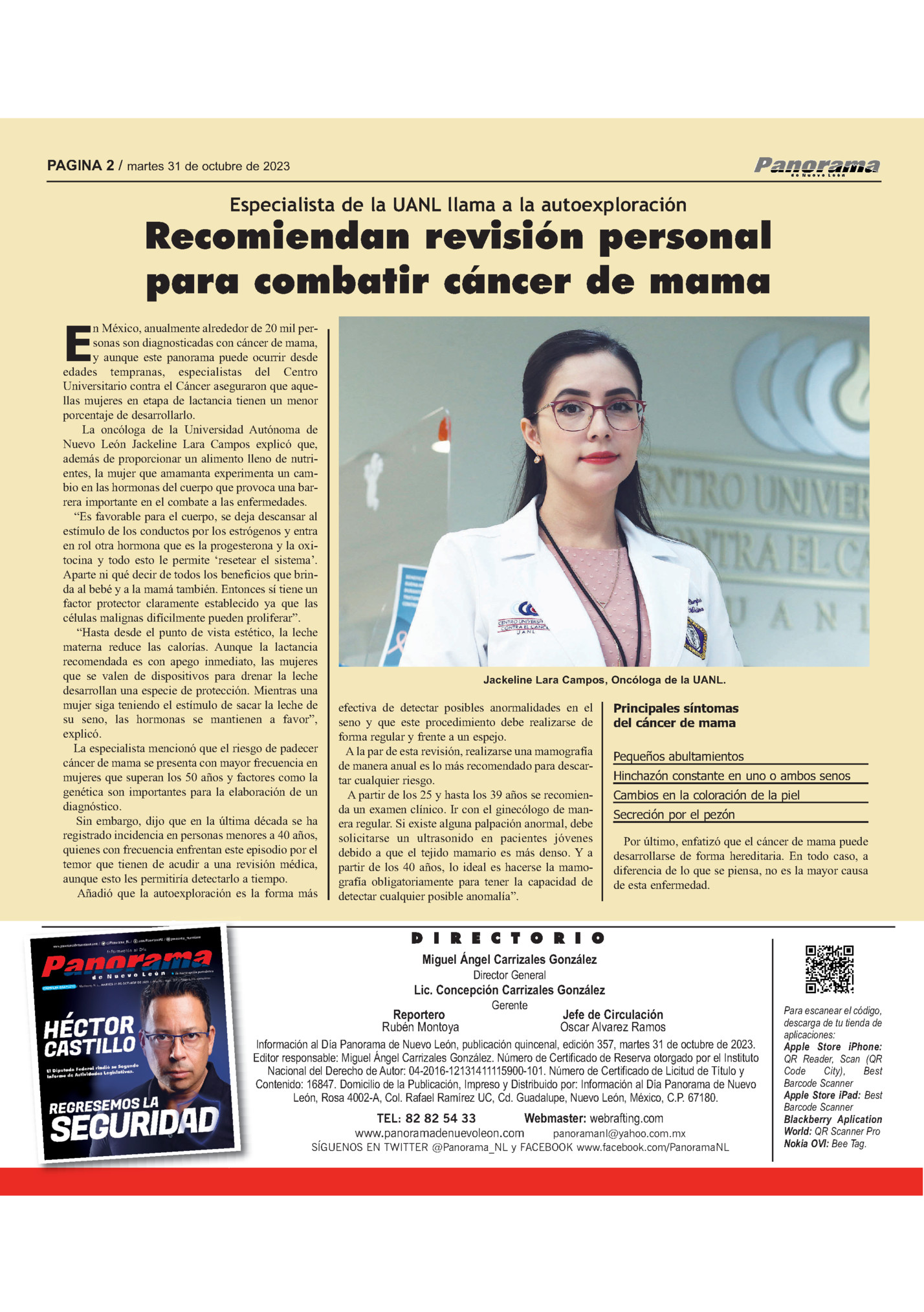 PAGINA 2 / martes 31 de octubre de 2023