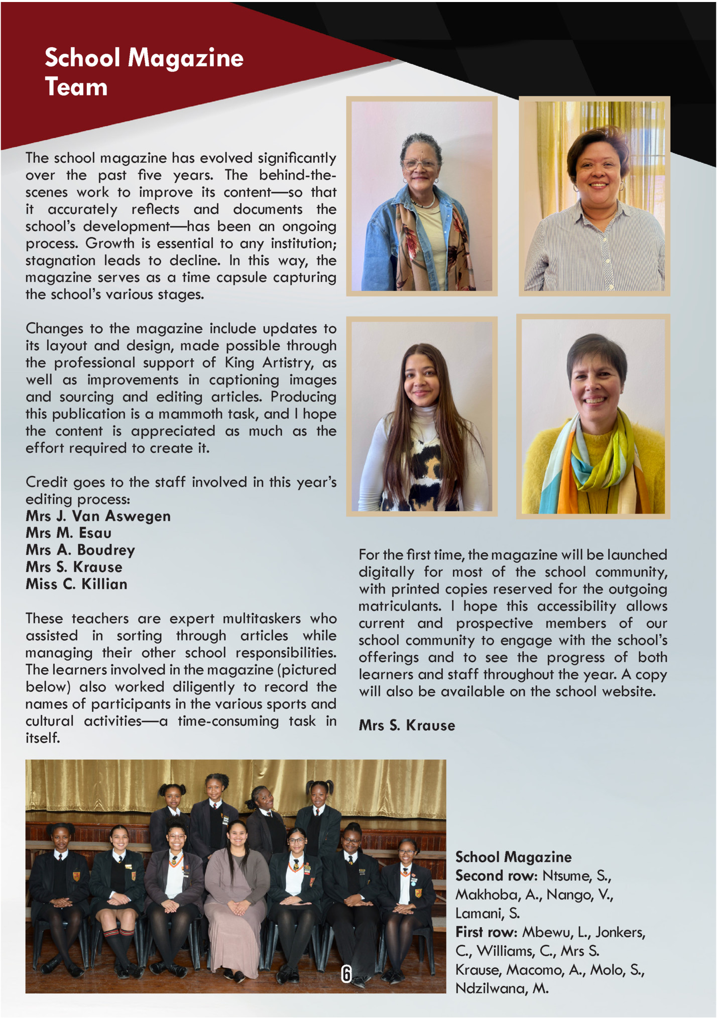 School Magazine School Magazine