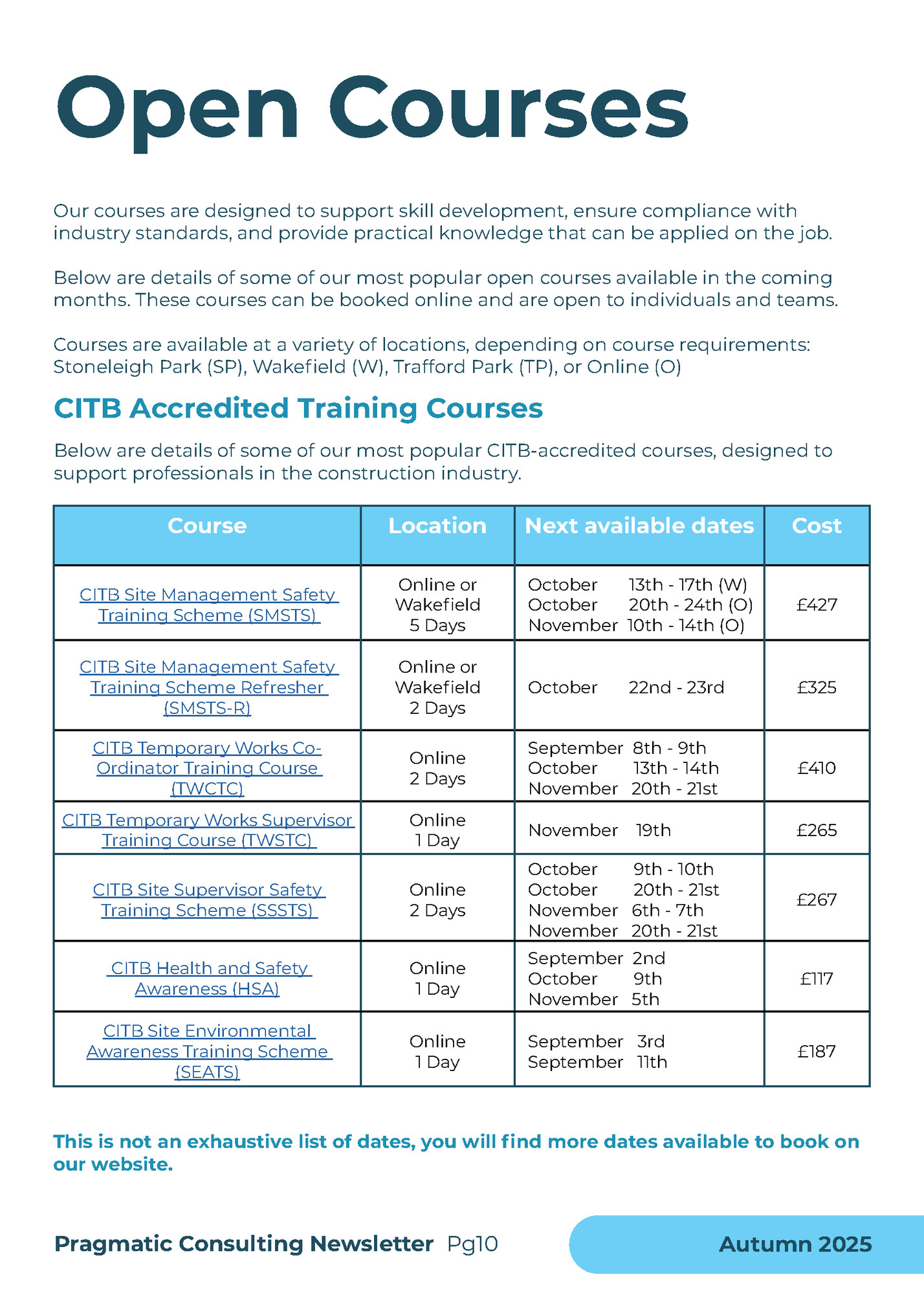Open Courses
