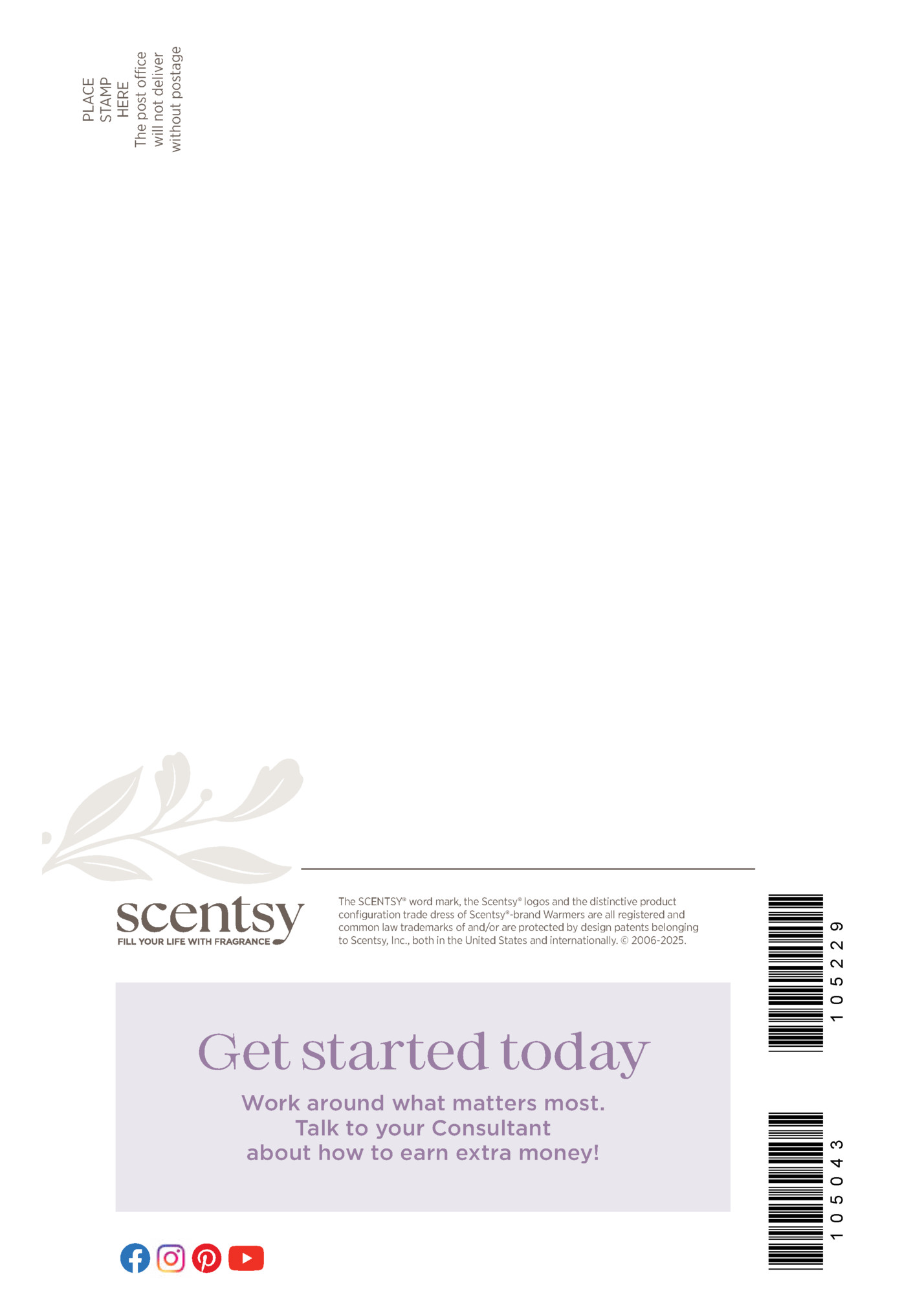 Work around what matters most.