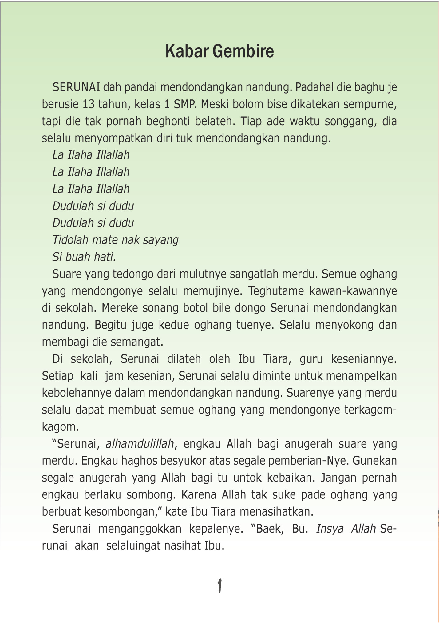 Kabar Gembire