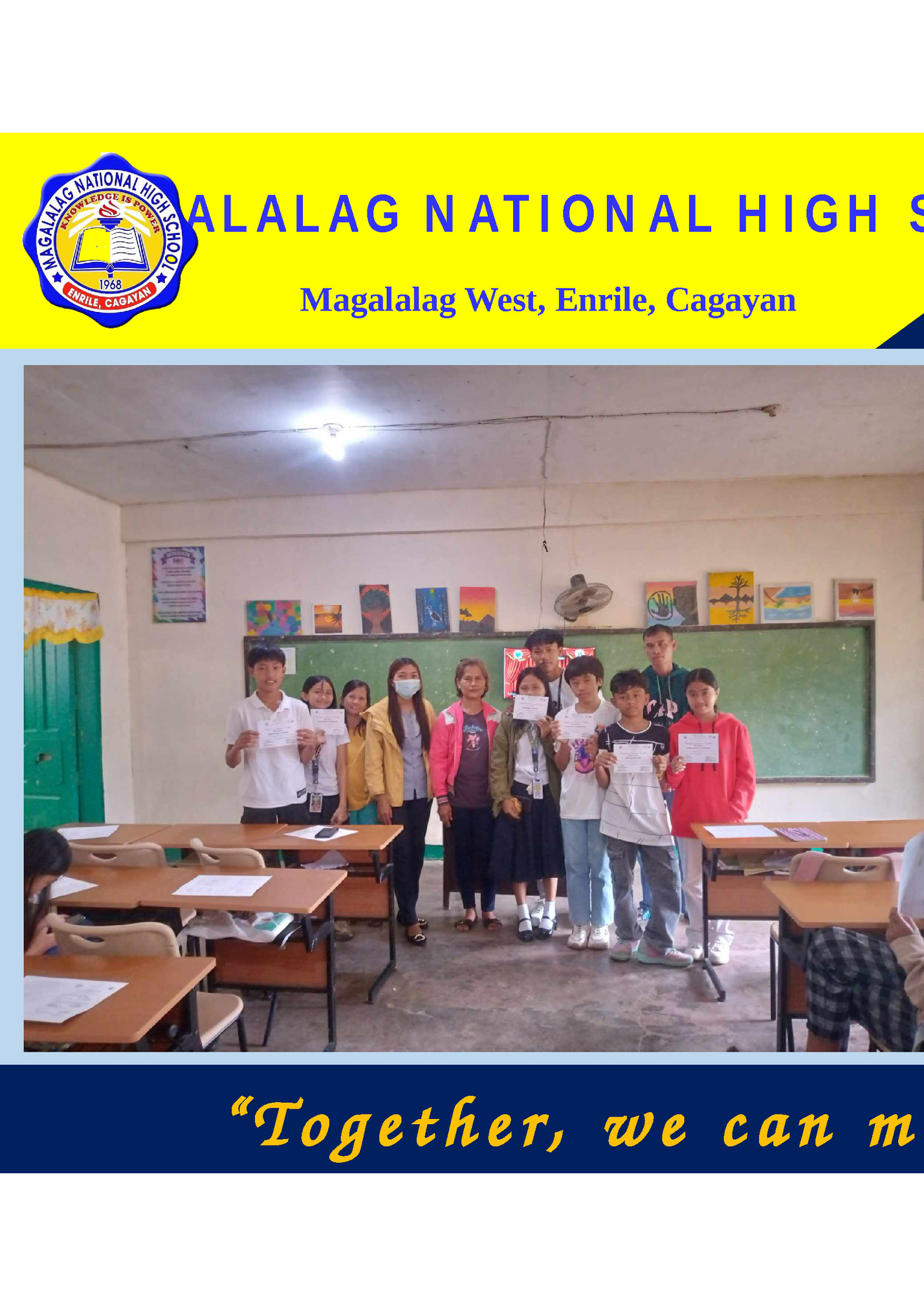 M A G A L A L A G N AT I O N A L H I G H S C H O O L