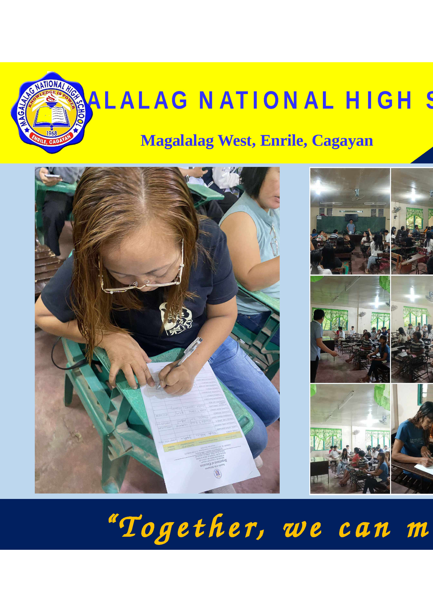 M A G A L A L A G N AT I O N A L H I G H S C H O O L