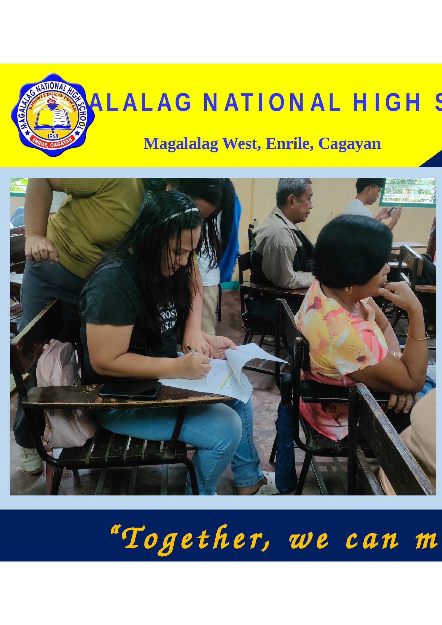 M A G A L A L A G N AT I O N A L H I G H S C H O O L