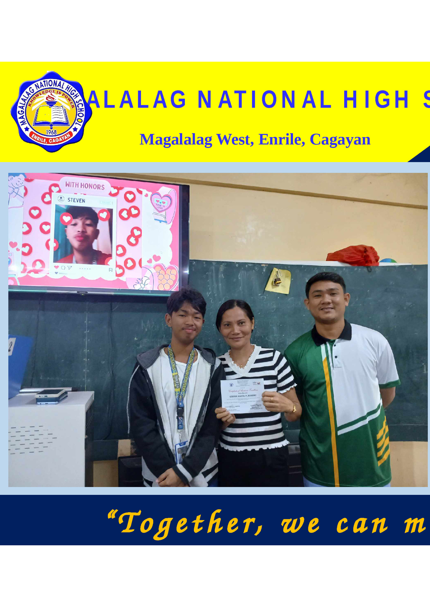 M A G A L A L A G N AT I O N A L H I G H S C H O O L