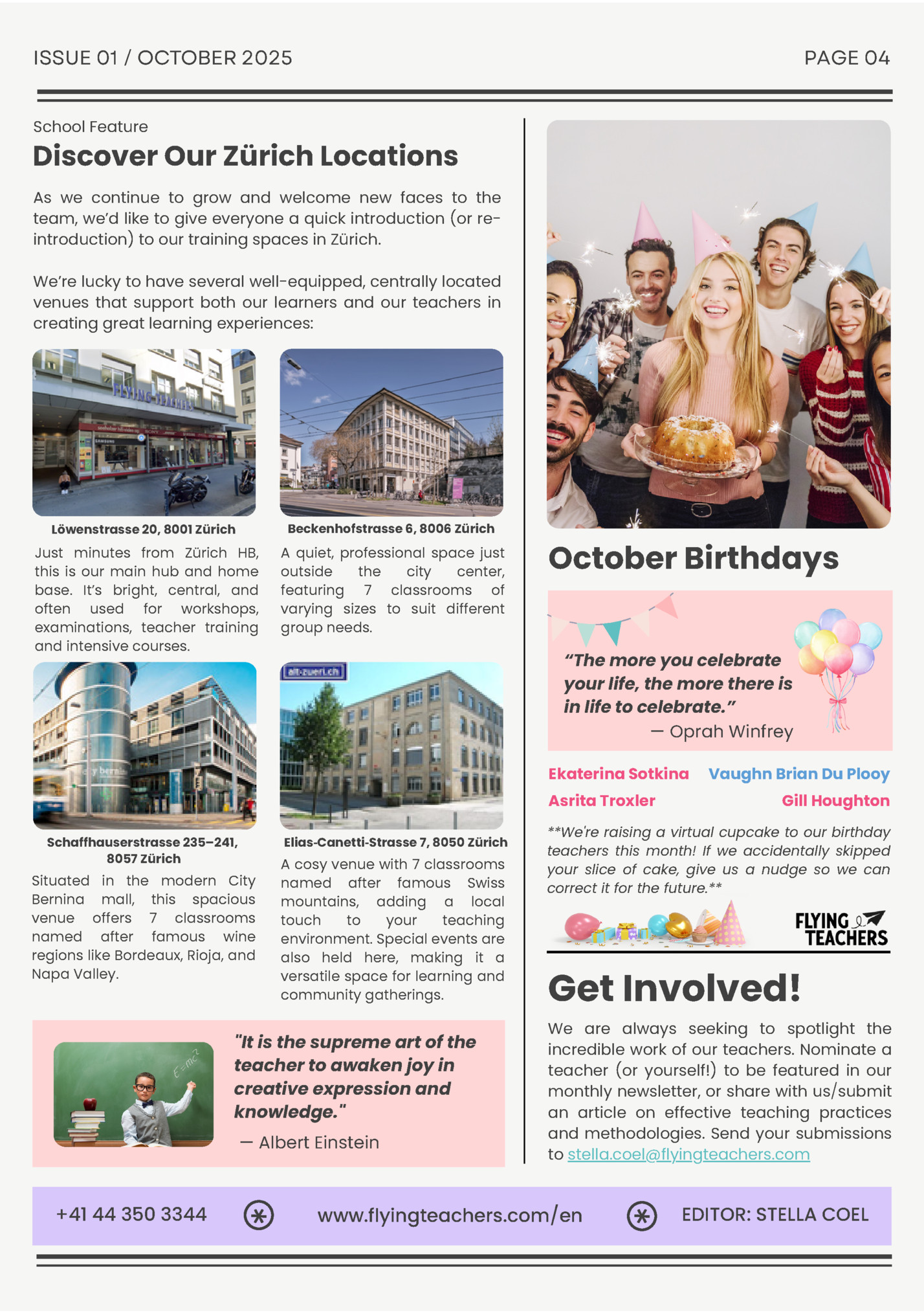 ISSUE 01 / OCTOBER 2025