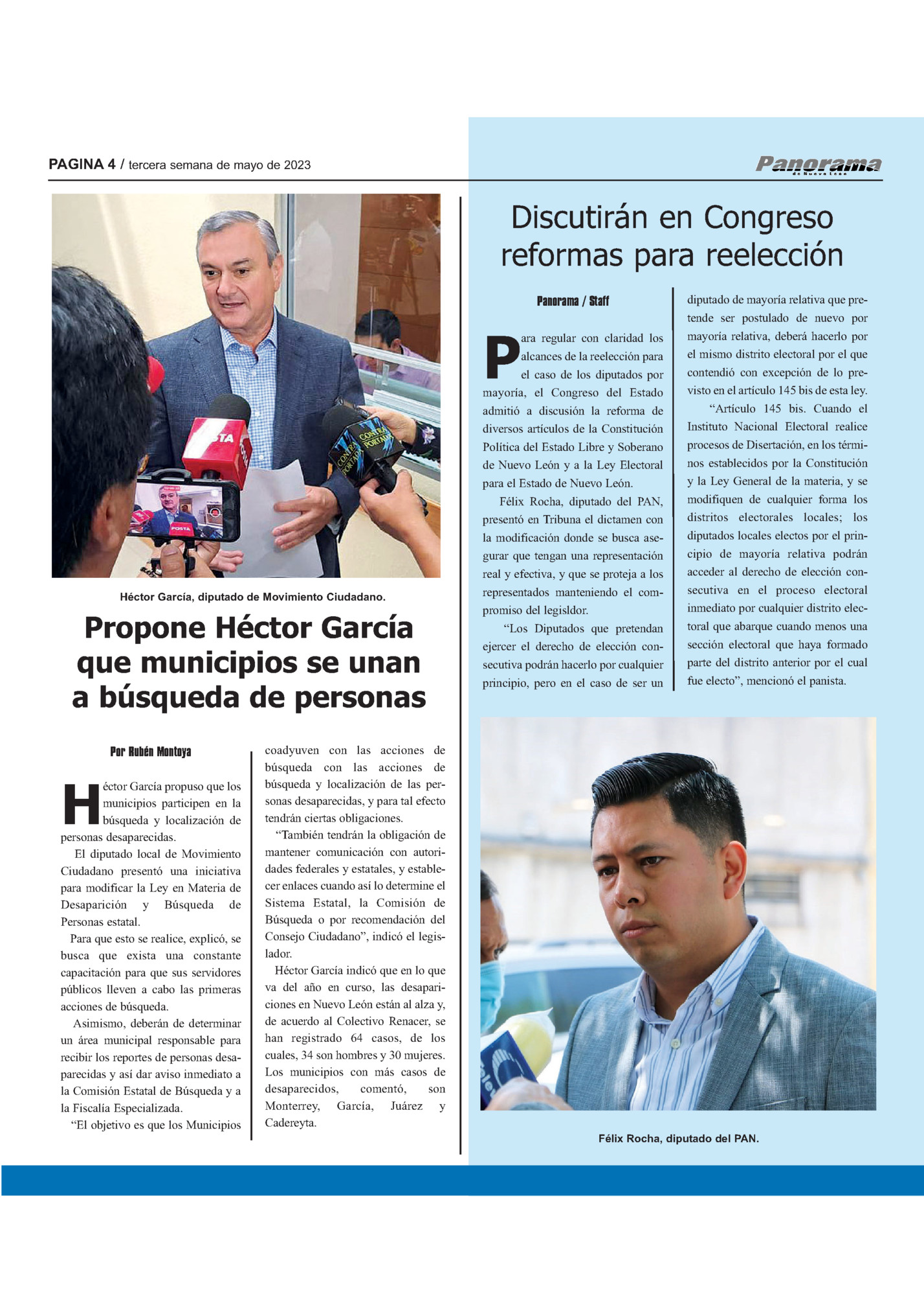 PAGINA 4 / tercera semana de mayo de 2023