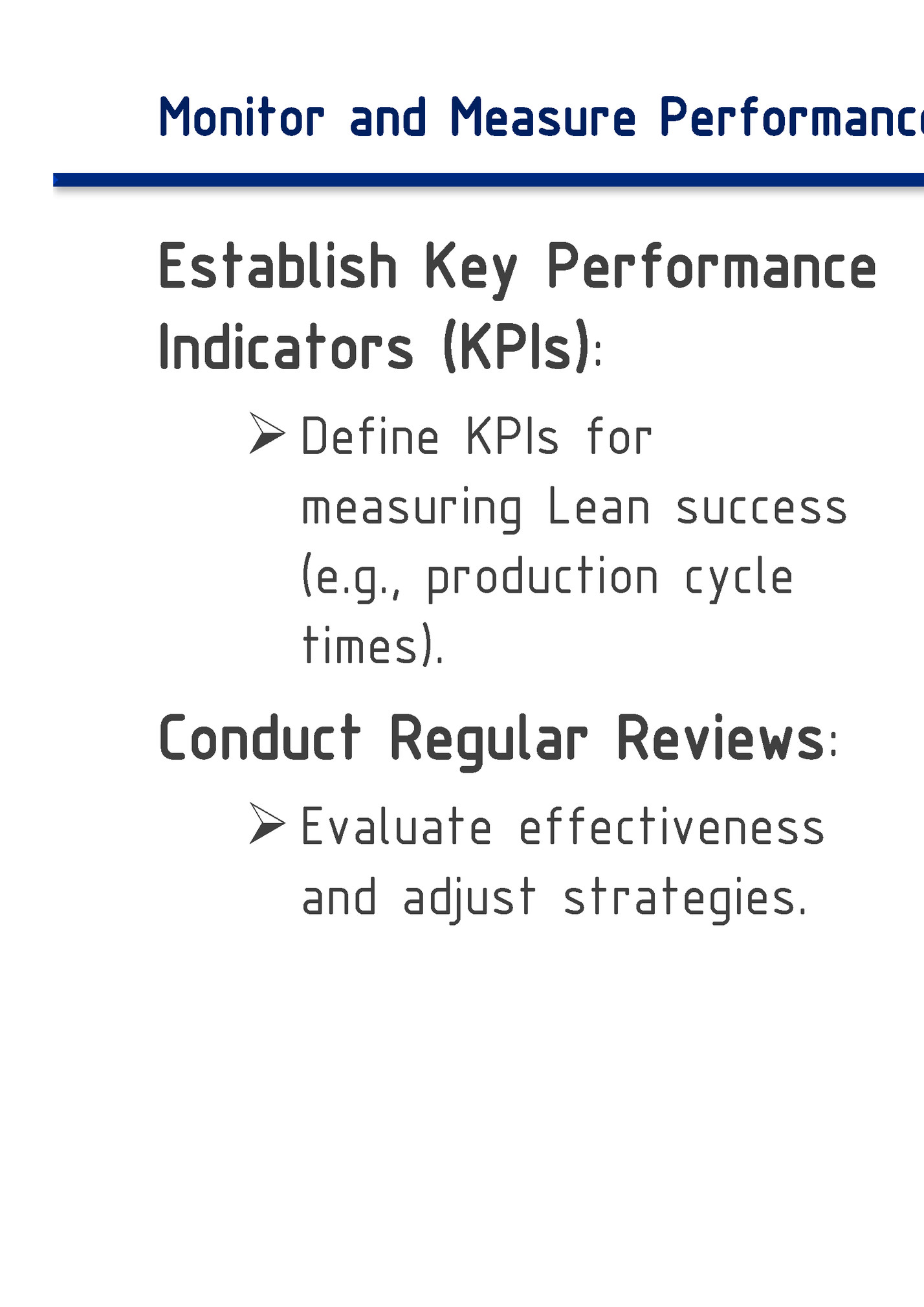 Monitor and Measure Performance/监测和测量绩效