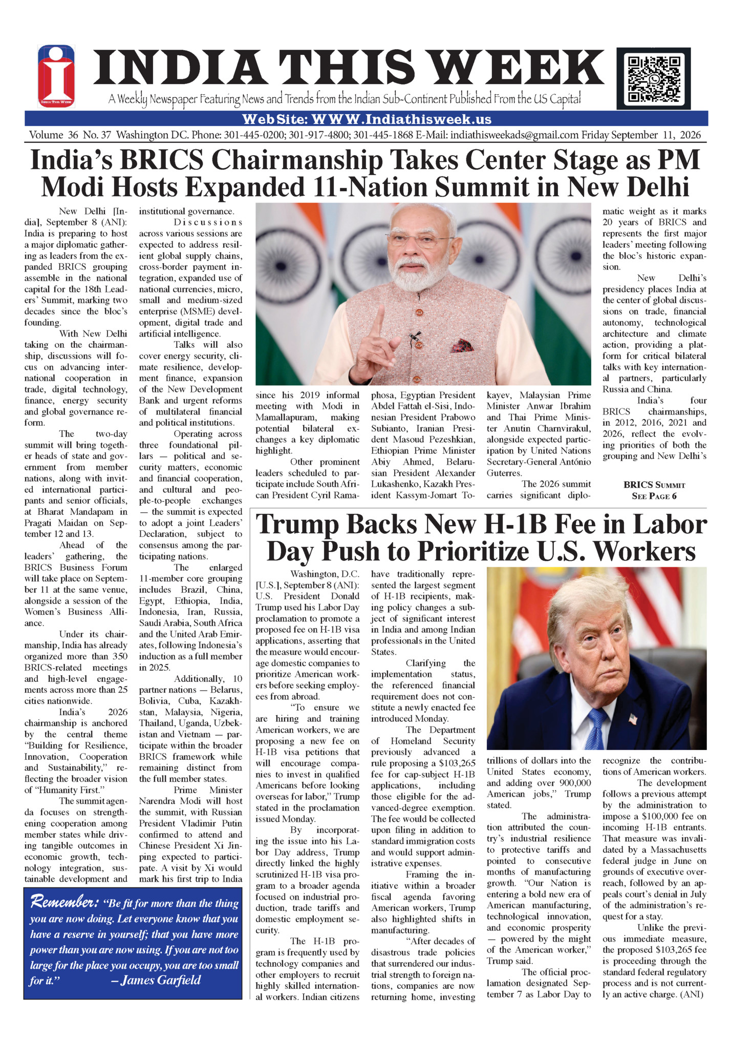 INDIA THIS WEEK