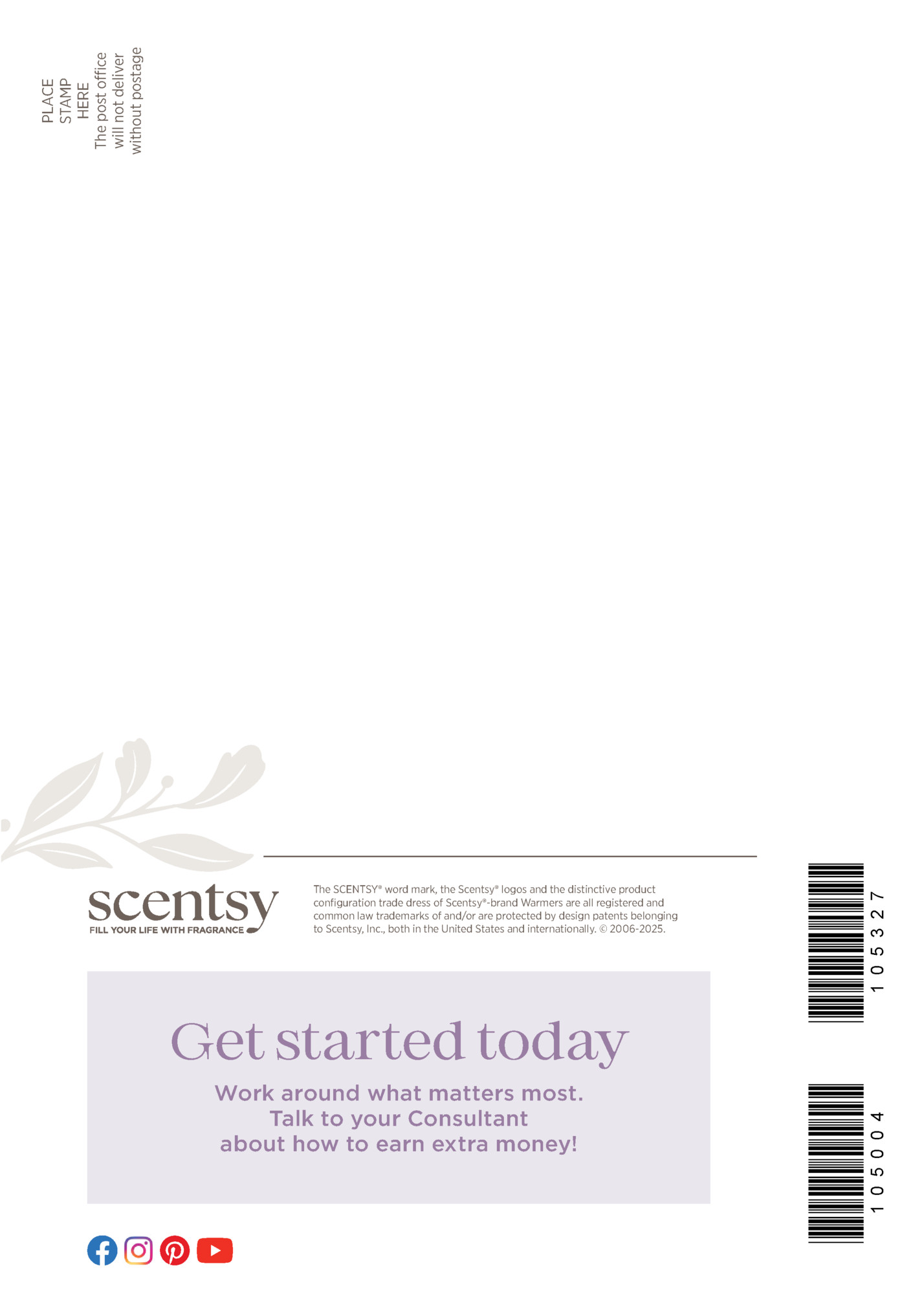 Work around what matters most.