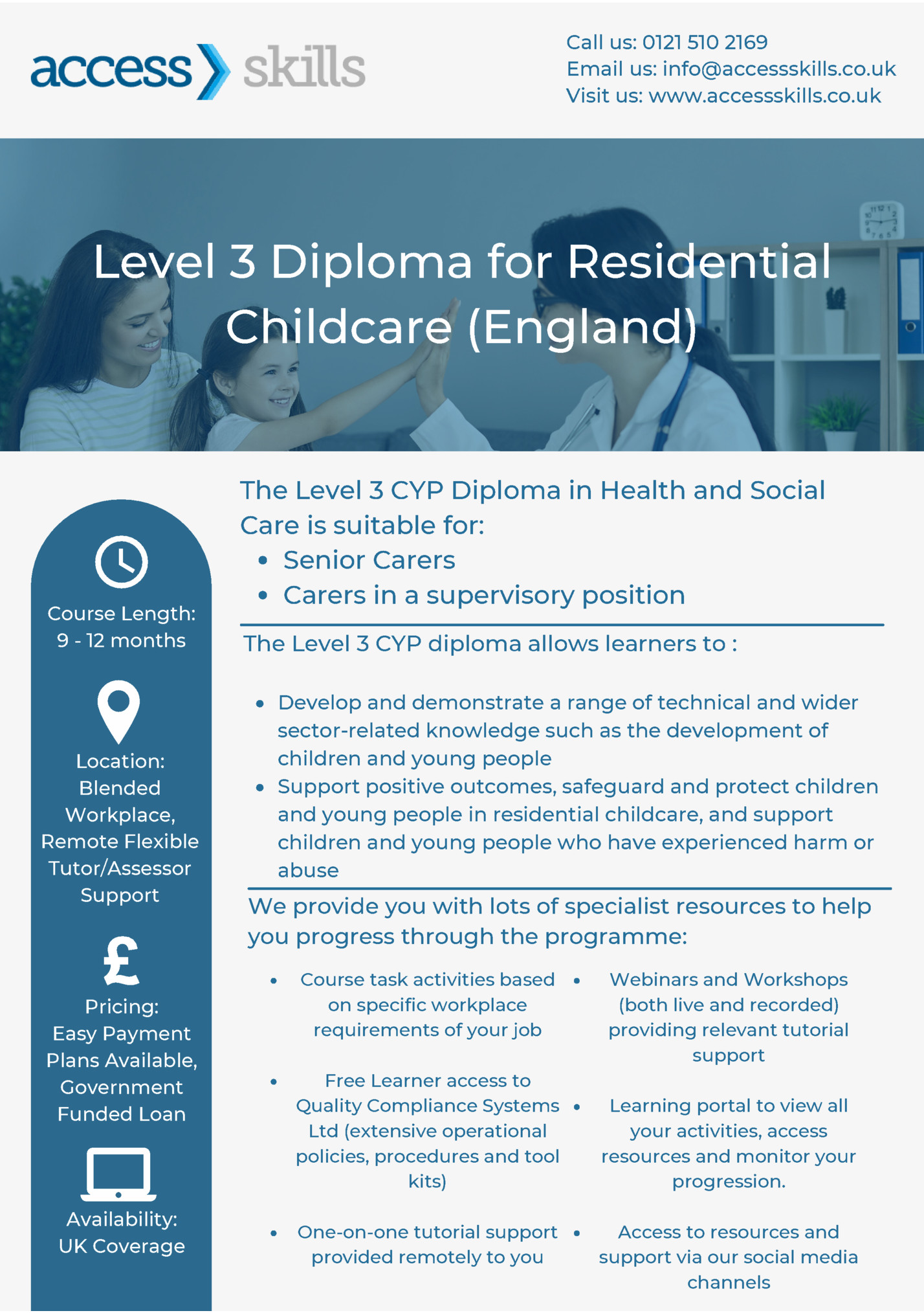 Call us: 0121 510 2169