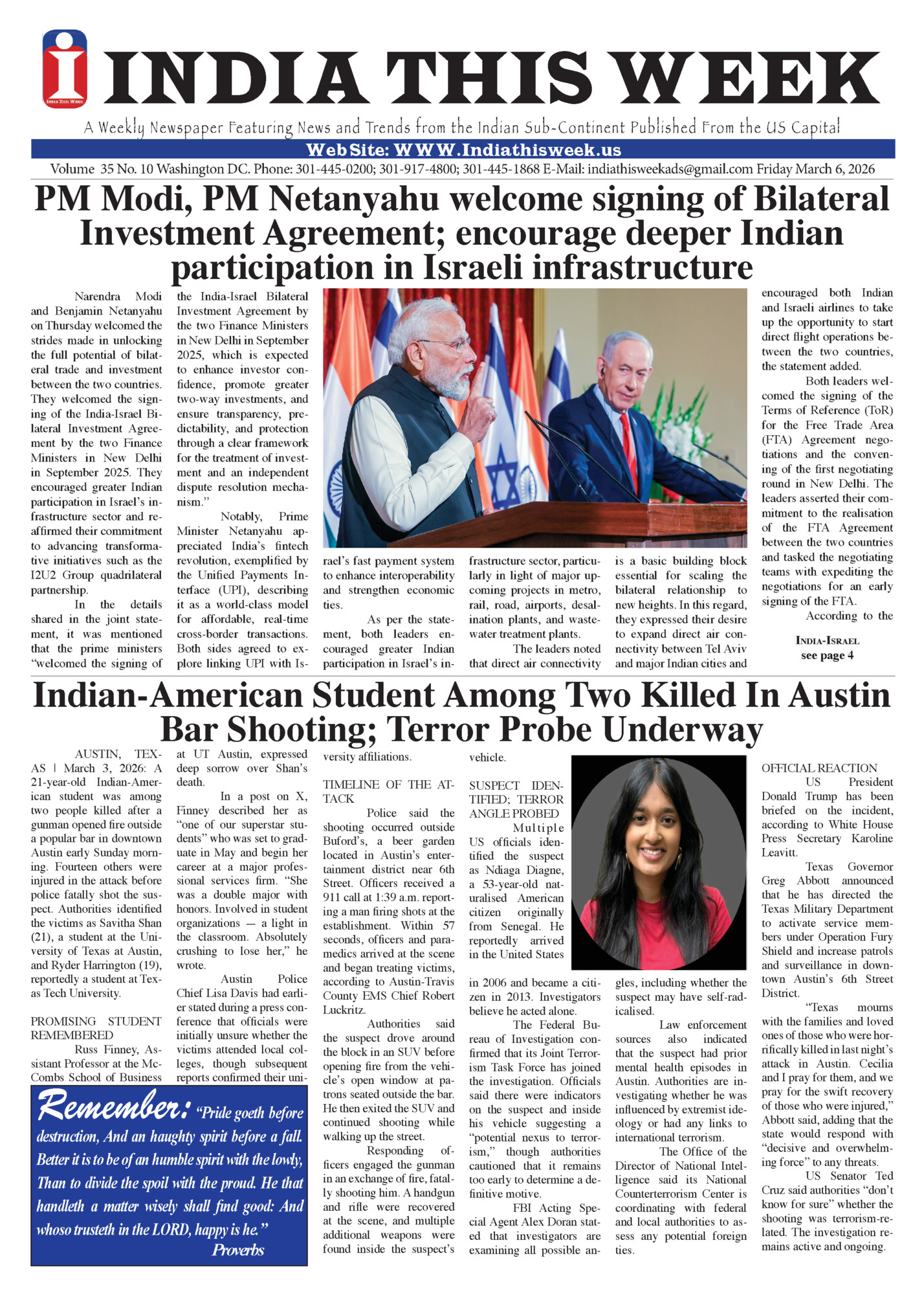 INDIA THIS WEEK INDIA THIS WEEK