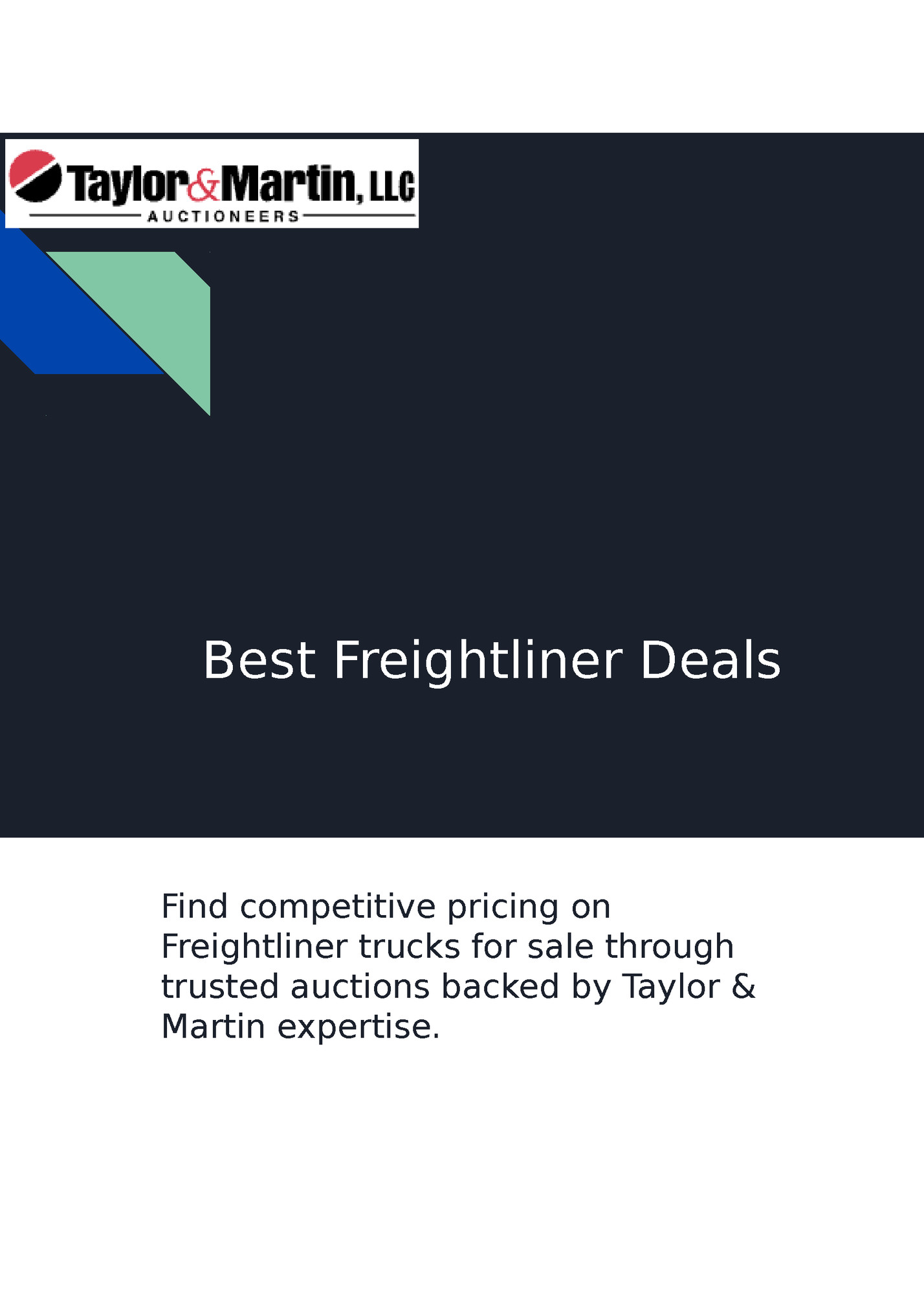 Best Freightliner Deals