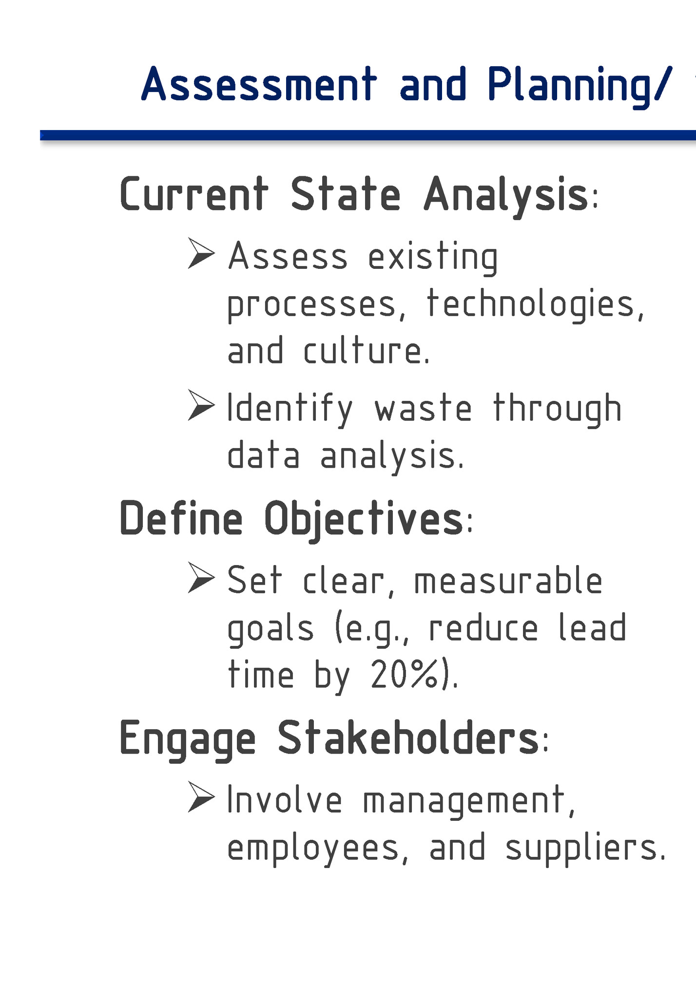 Assessment and Planning/ 评估与规划