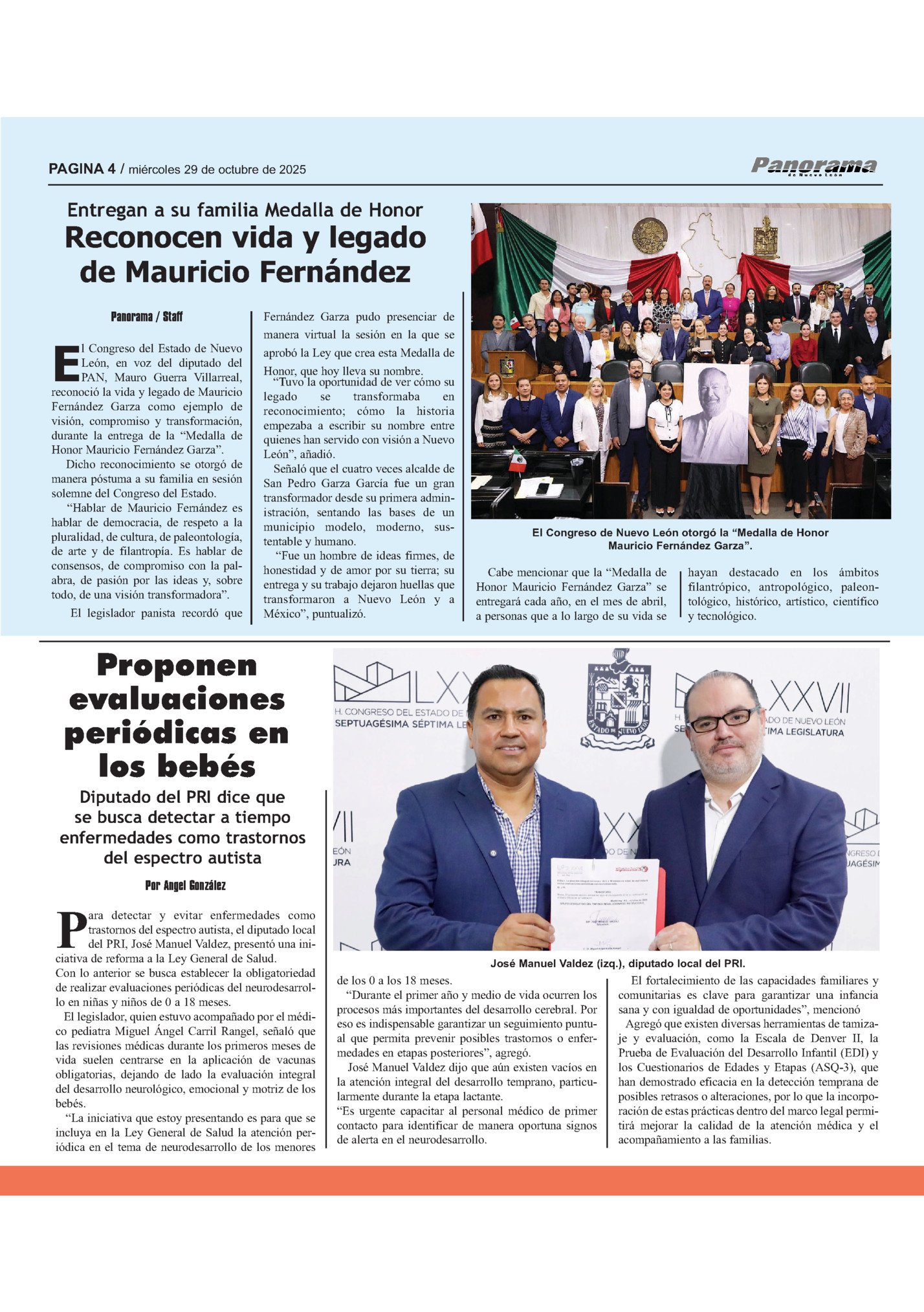 PAGINA 4 / miércoles 29 de octubre de 2025