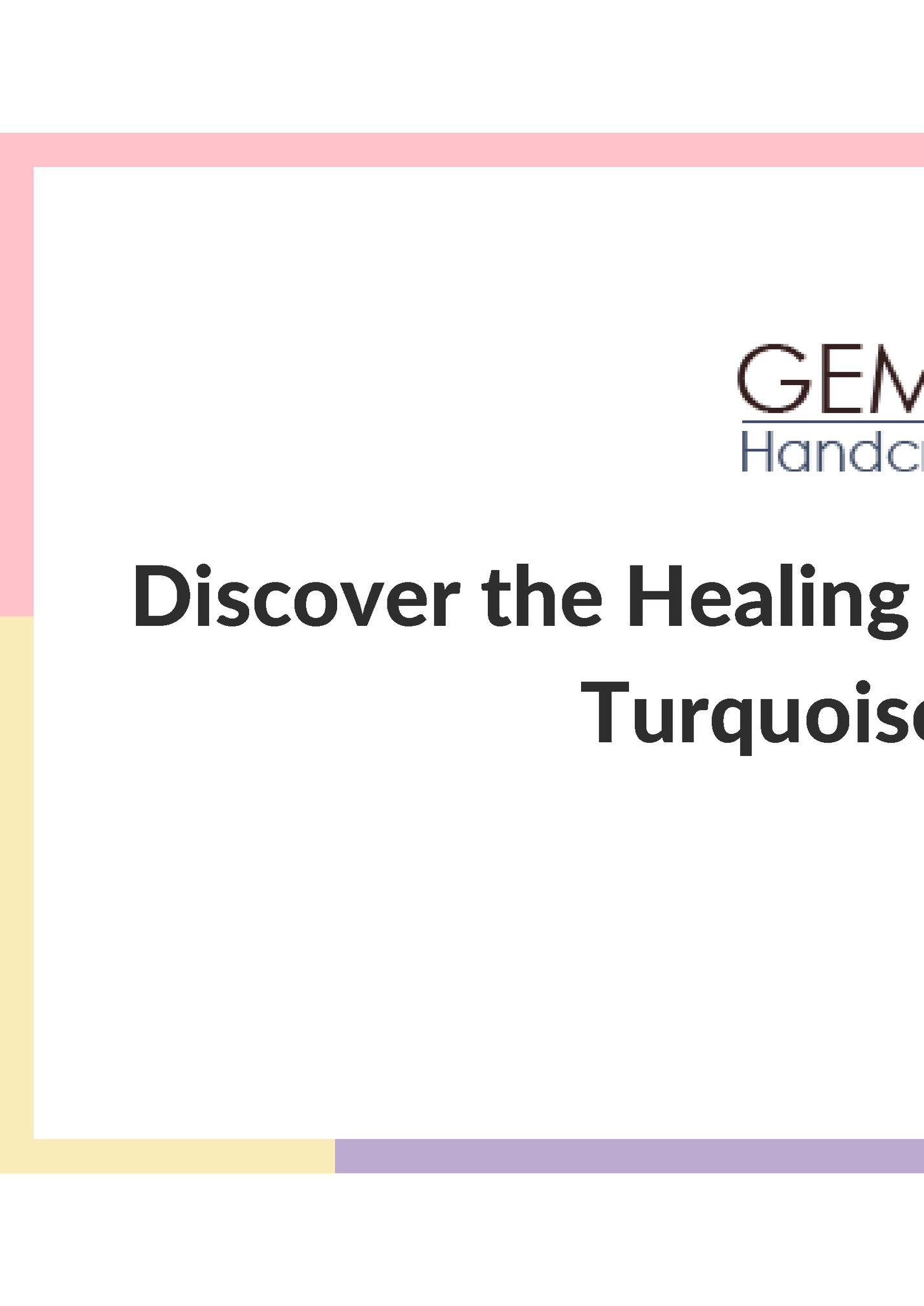 Discover the Healing Power and Beauty of