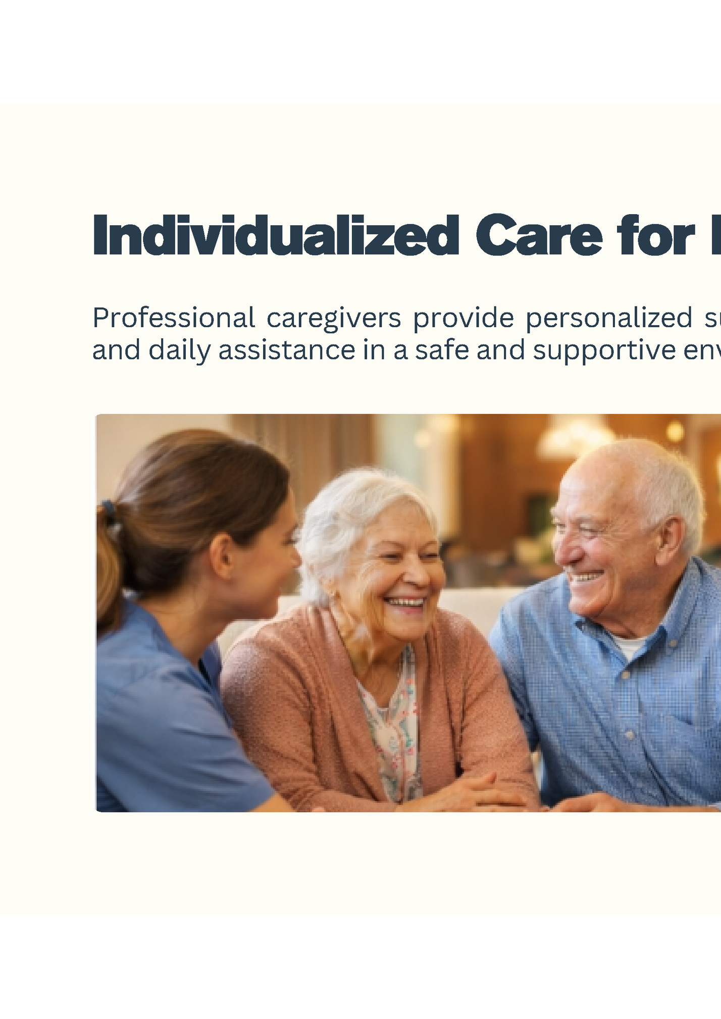Individualized Care for Every Resident