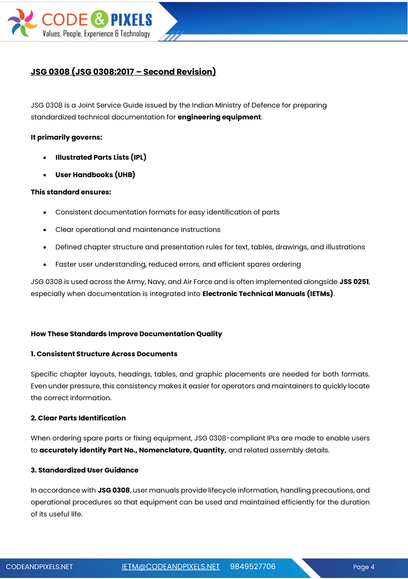 JSG 0308 (JSG 0308:2017 – Second Revision) JSG 0308 (JSG 0308:2017 – Second Revision)