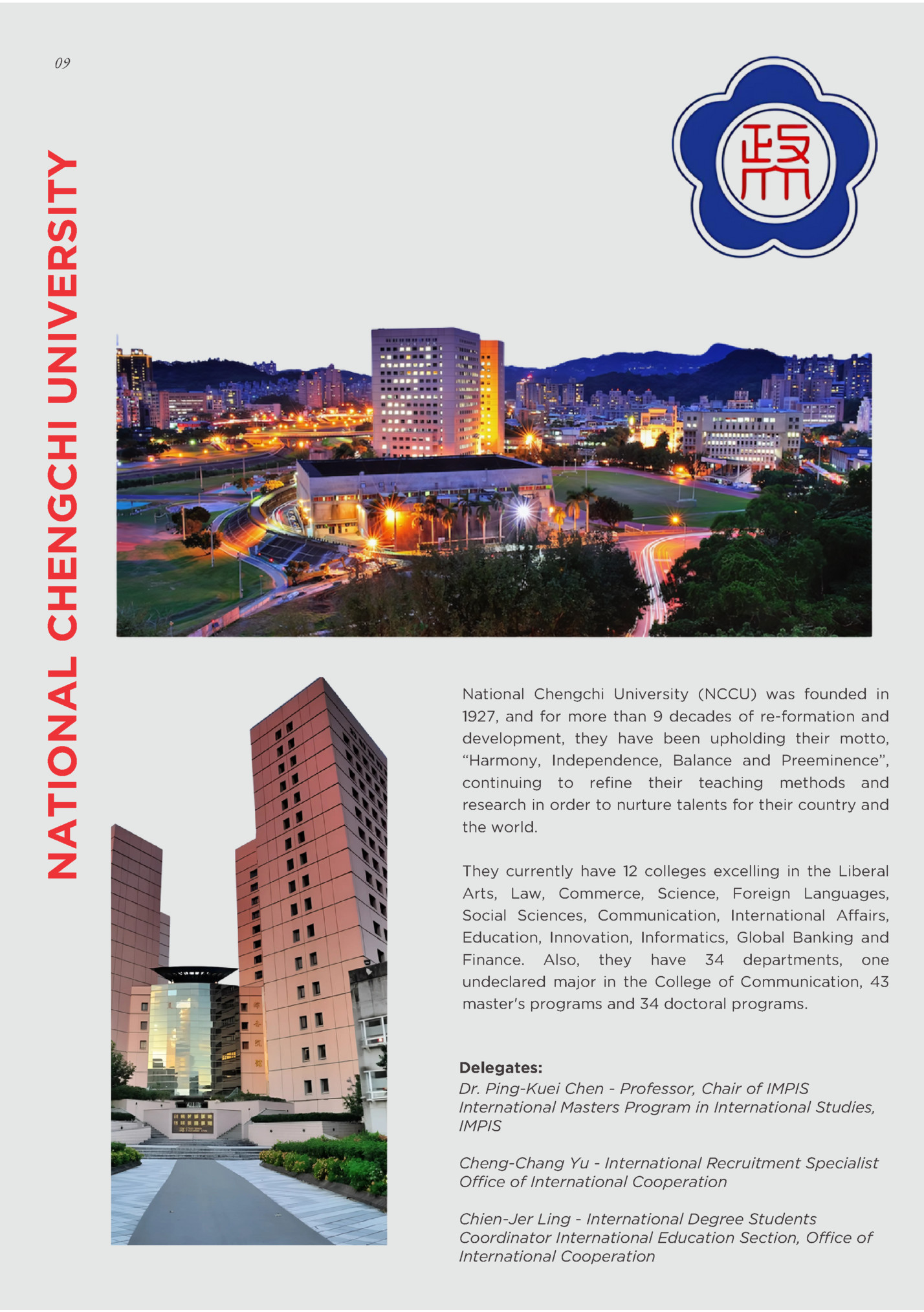 NATIONAL CHENGCHI UNIVERSITY NATIONAL CHENGCHI UNIVERSITY