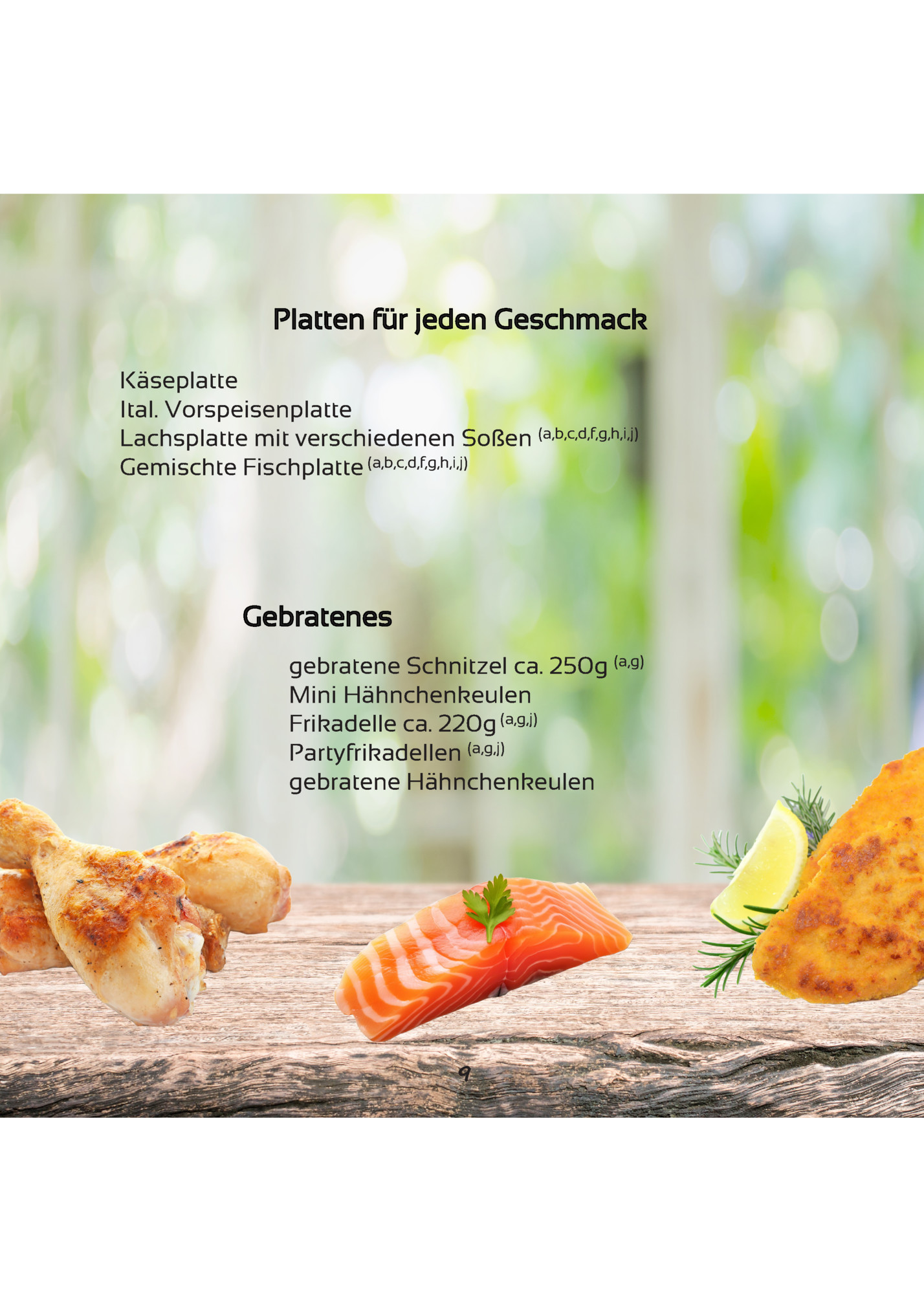 Platten für jeden Geschmack Platten für jeden Geschmack