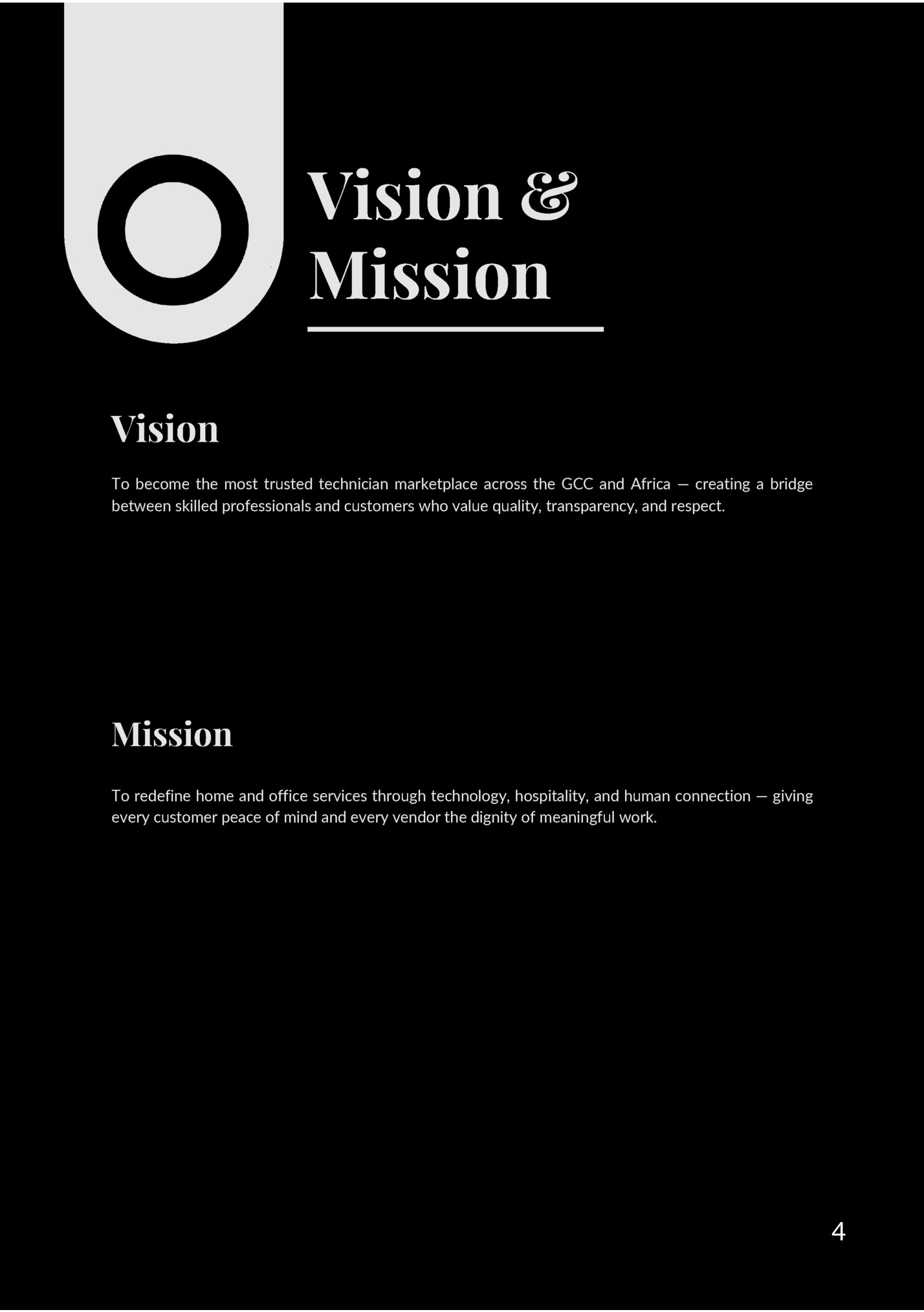 Vision &