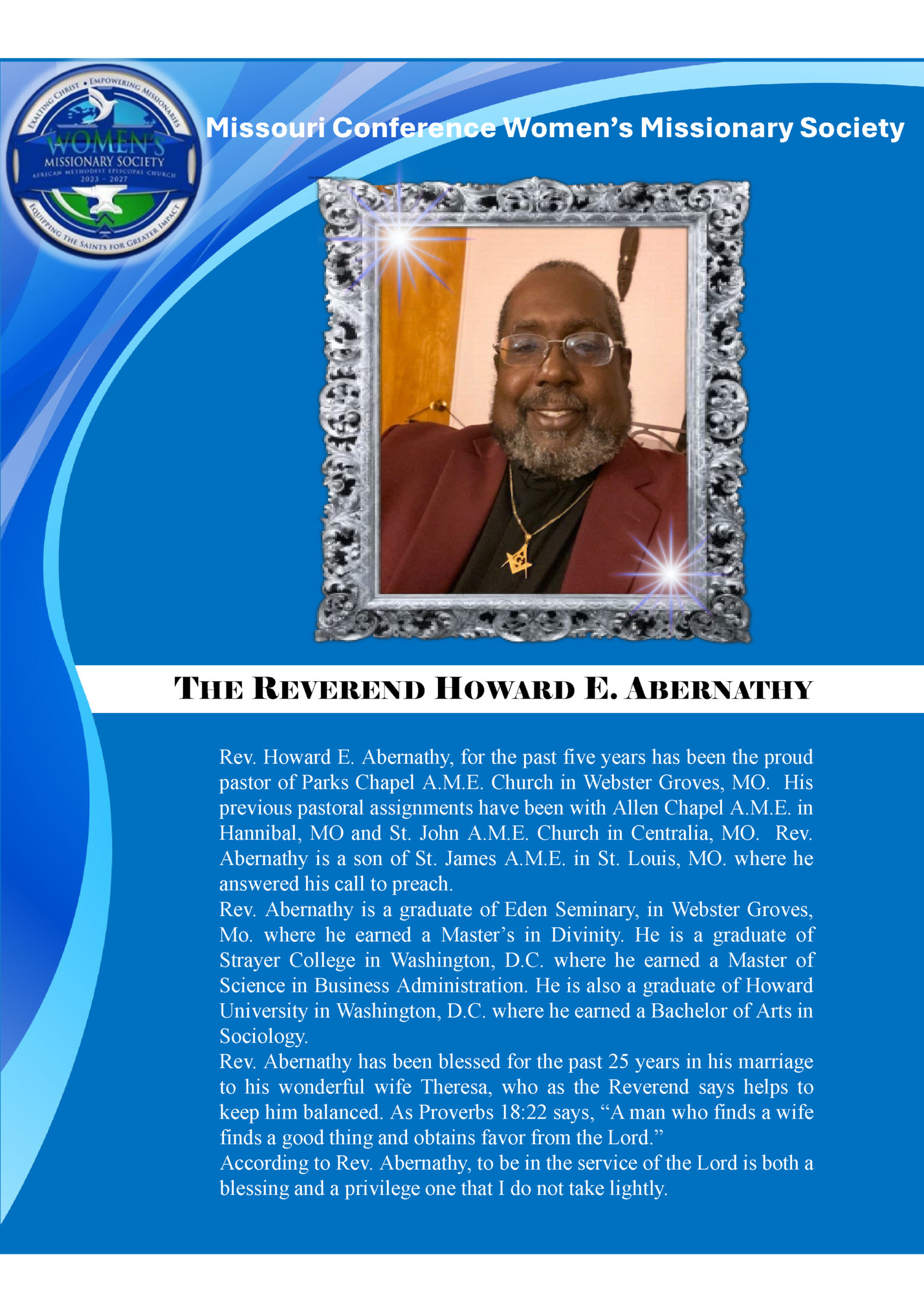 Missouri Conference Women’s Missionary Society