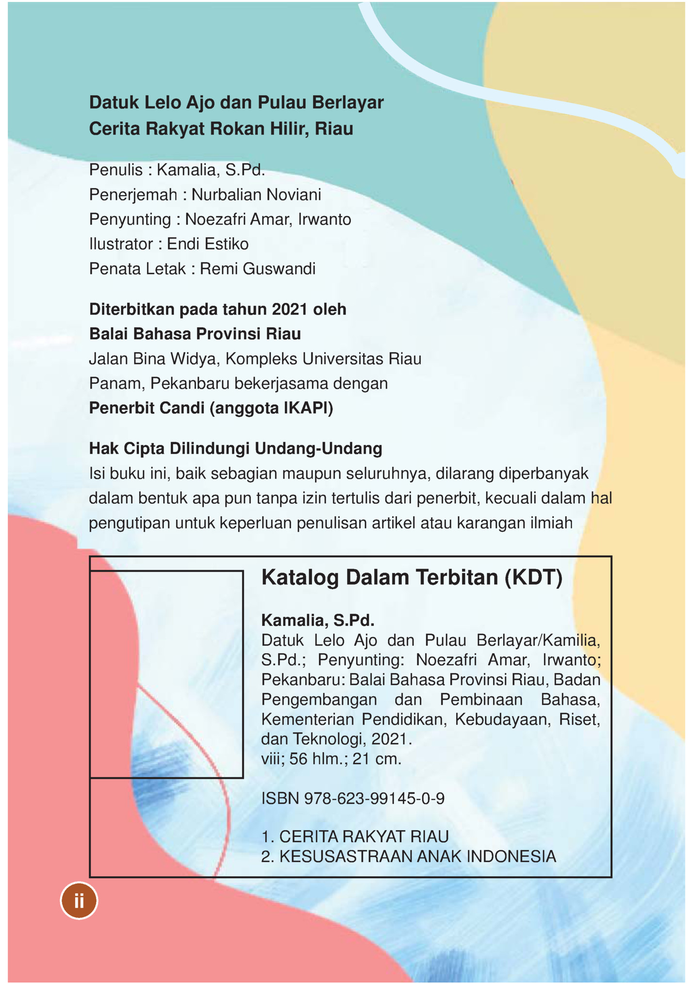 Datuk Lelo Ajo dan Pulau Berlayar