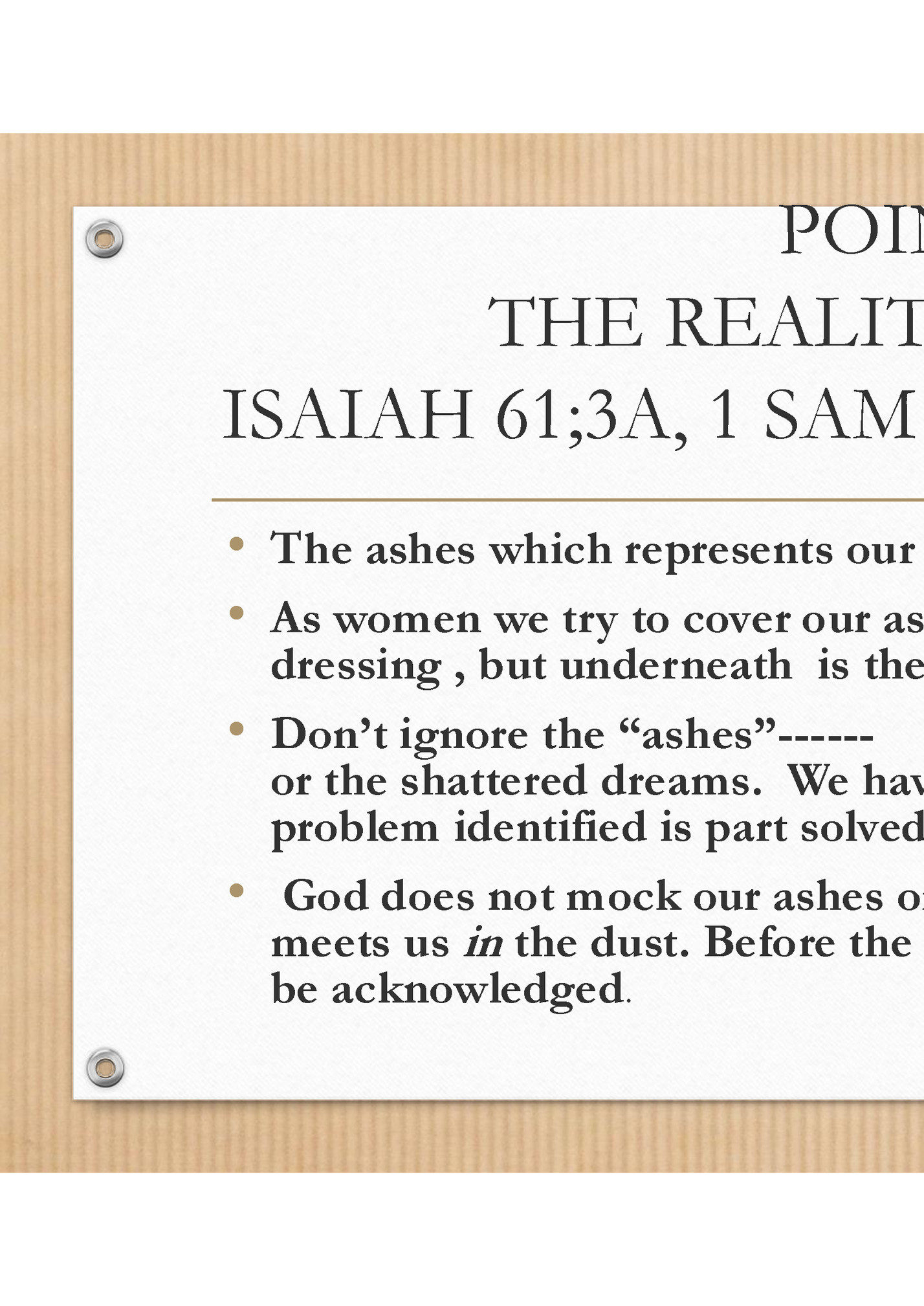 POINT 1