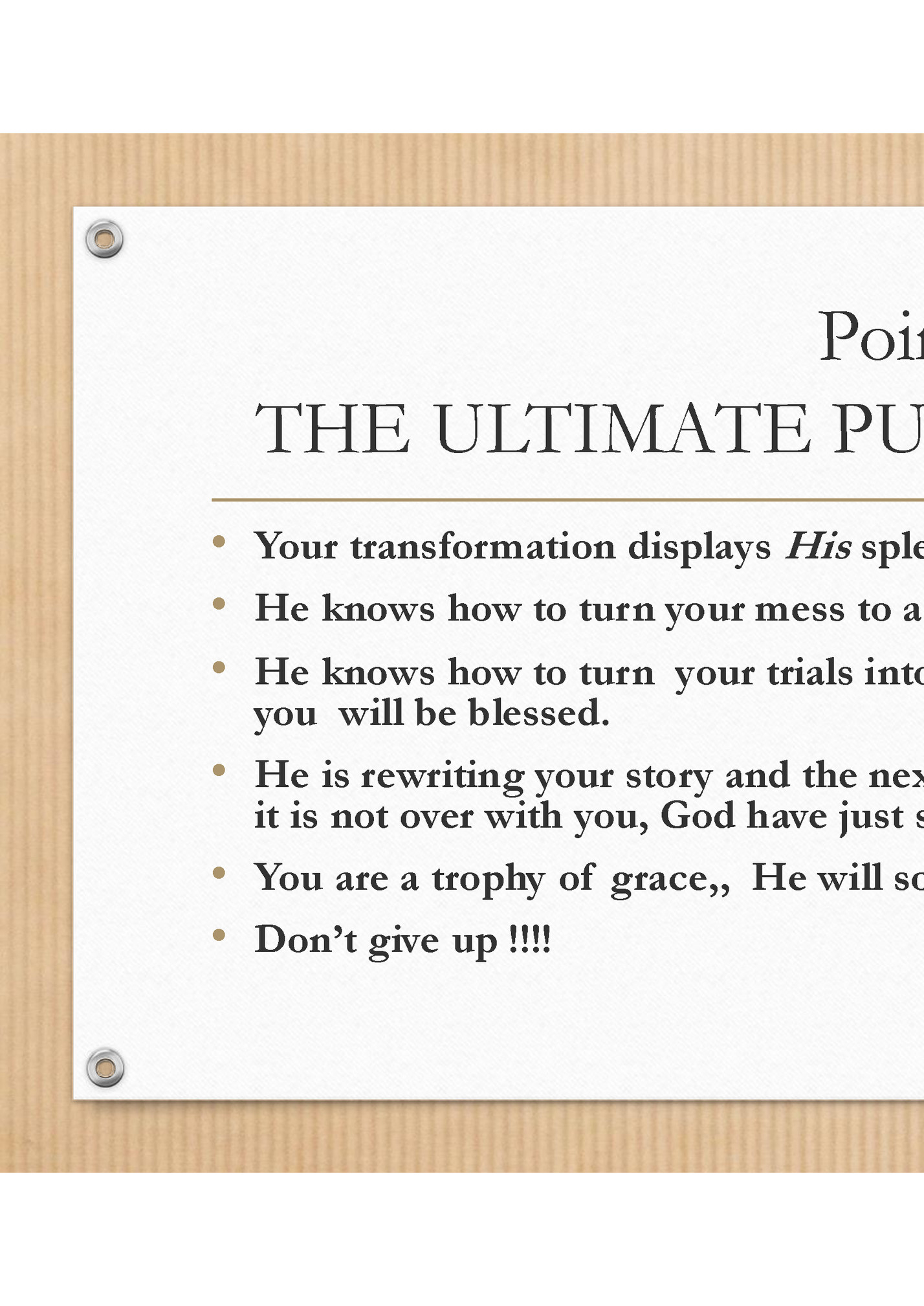 Point 3