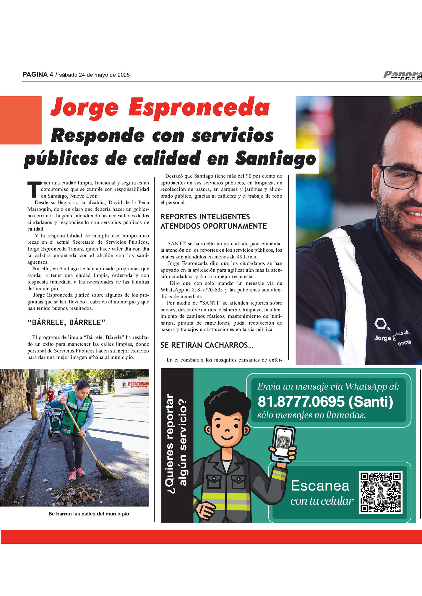 PAGINA 4 / sábado 24 de mayo de 2025