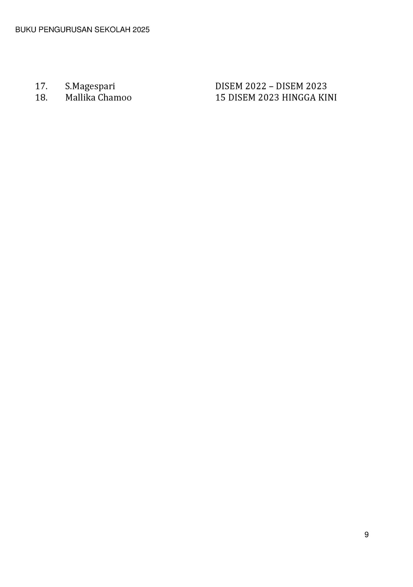 BUKU PENGURUSAN SEKOLAH 2025