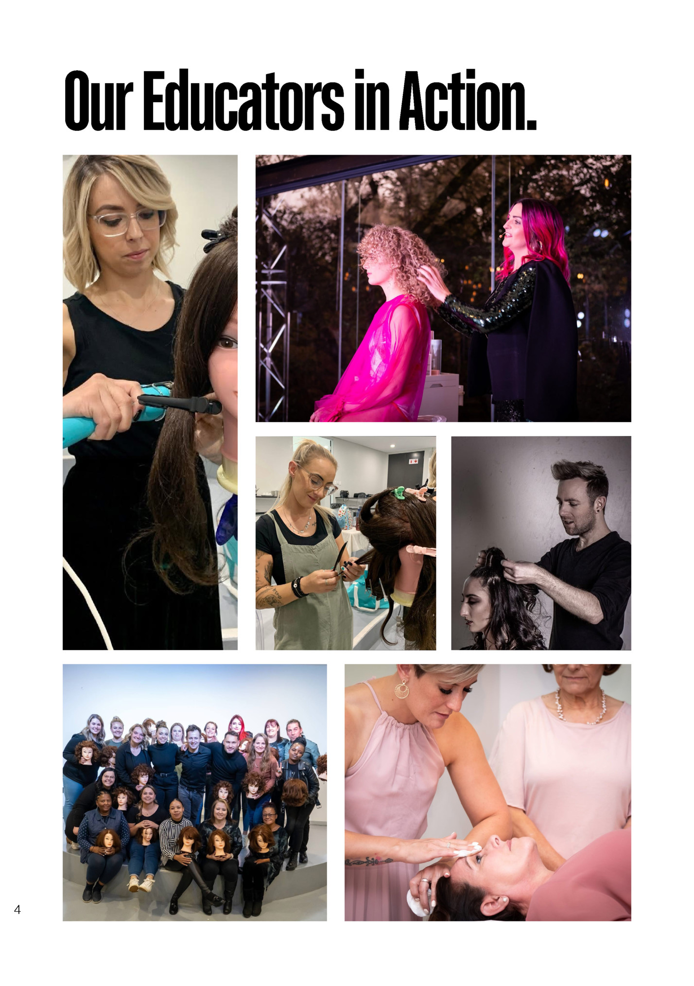 Our Educators in Action.