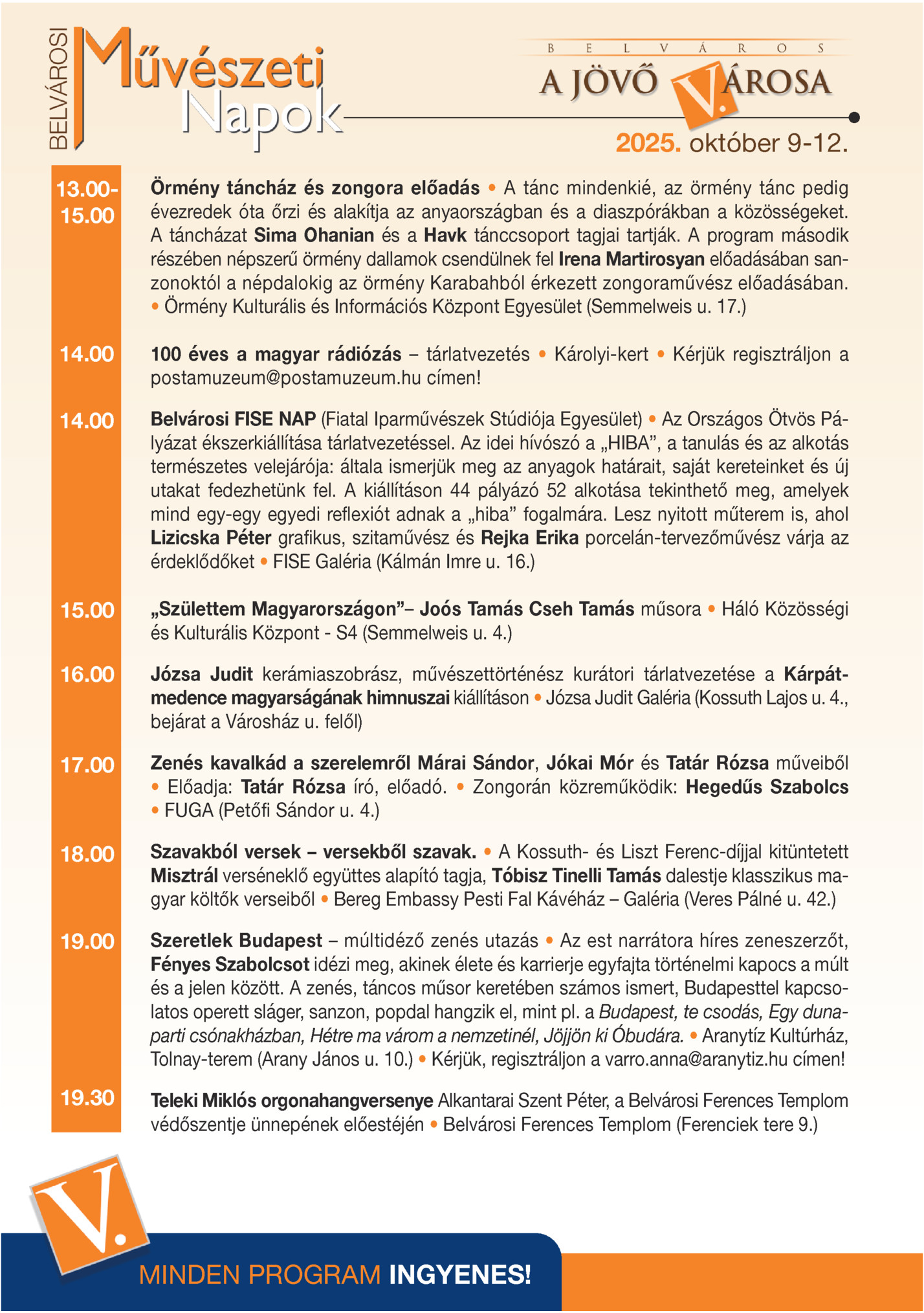 2025. október 9-12.