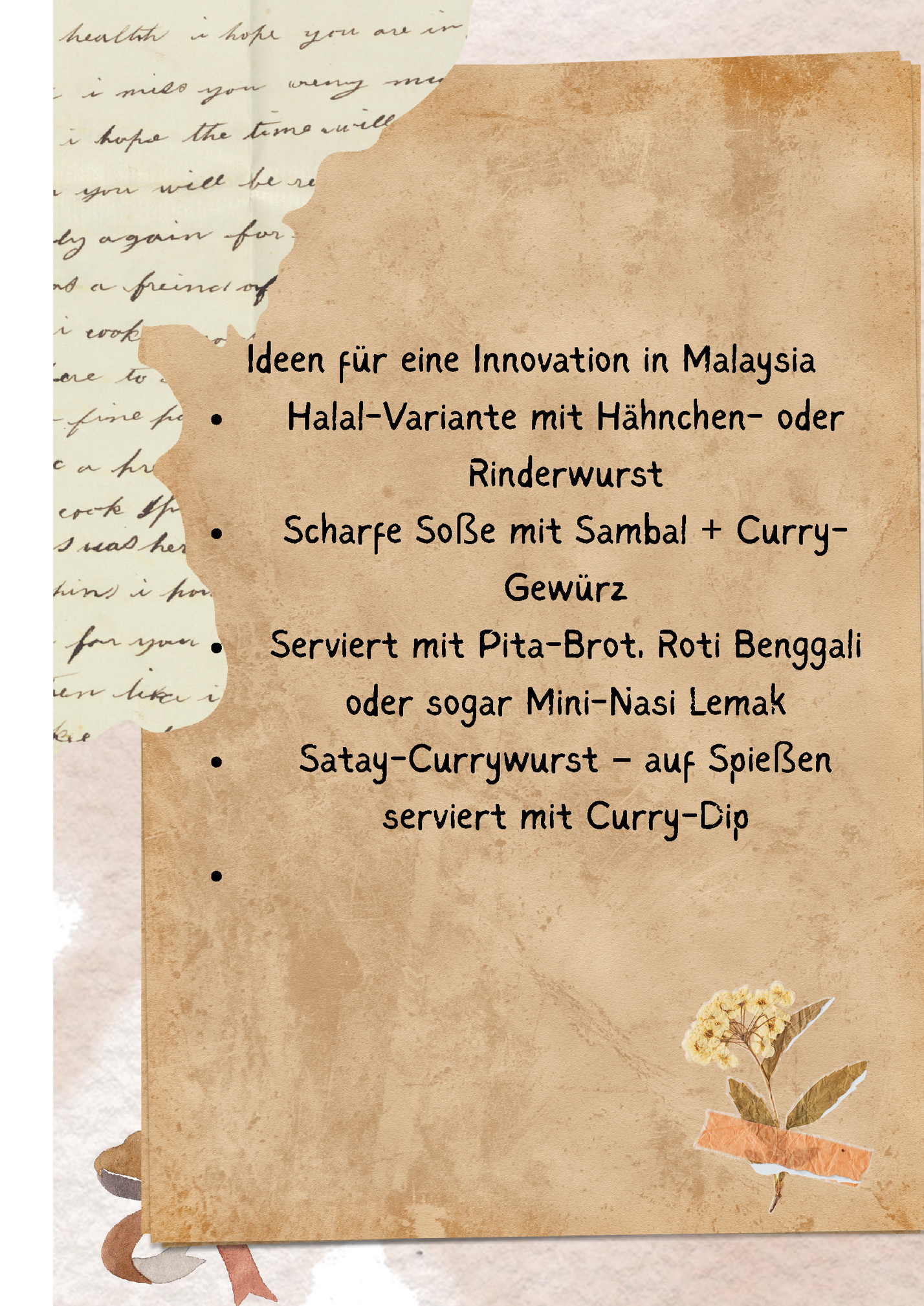 Ideen für eine Innovation in Malaysia