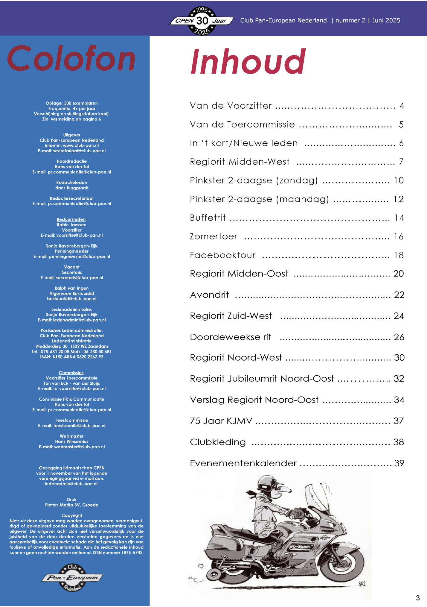 Club Pan-European Nederland | nummer 2 | Juni 2025