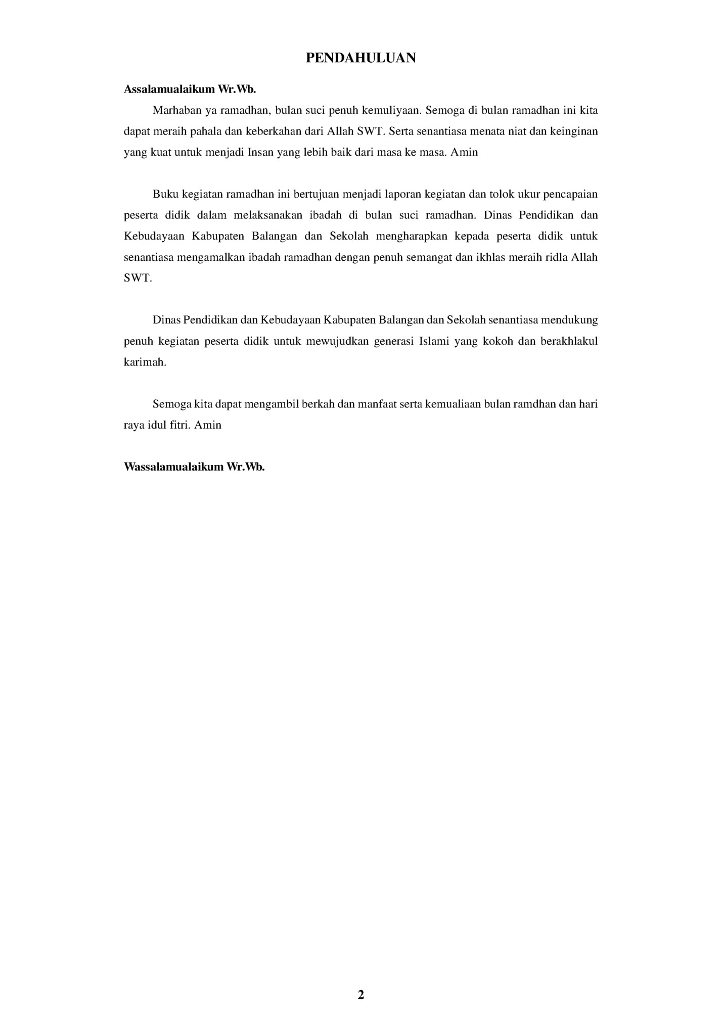 PENDAHULUAN