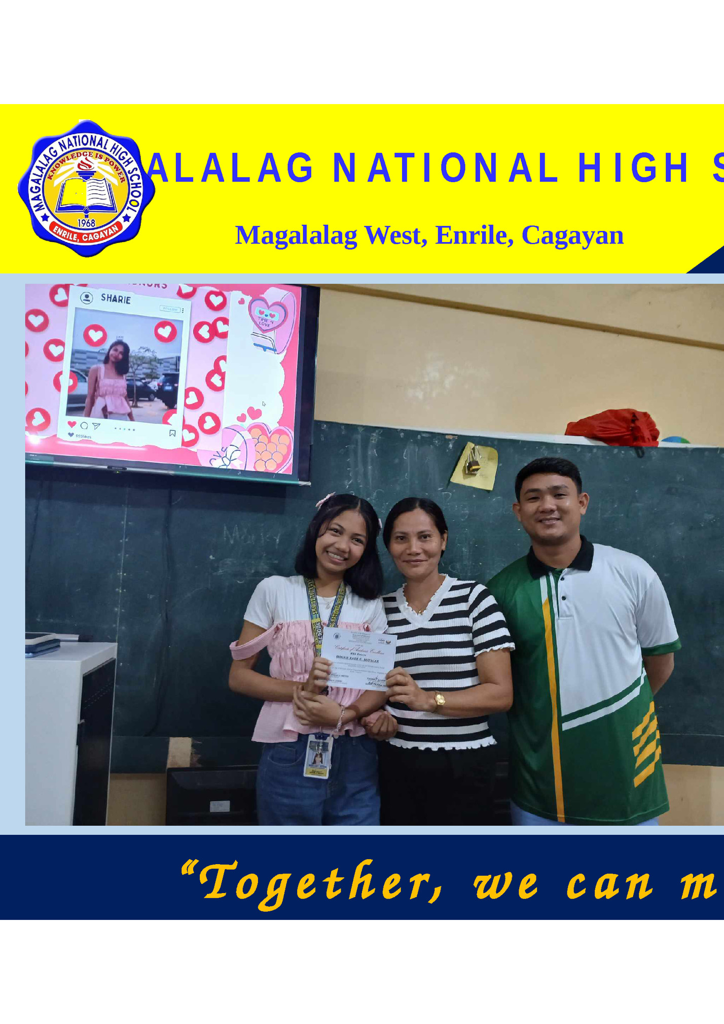 M A G A L A L A G N AT I O N A L H I G H S C H O O L