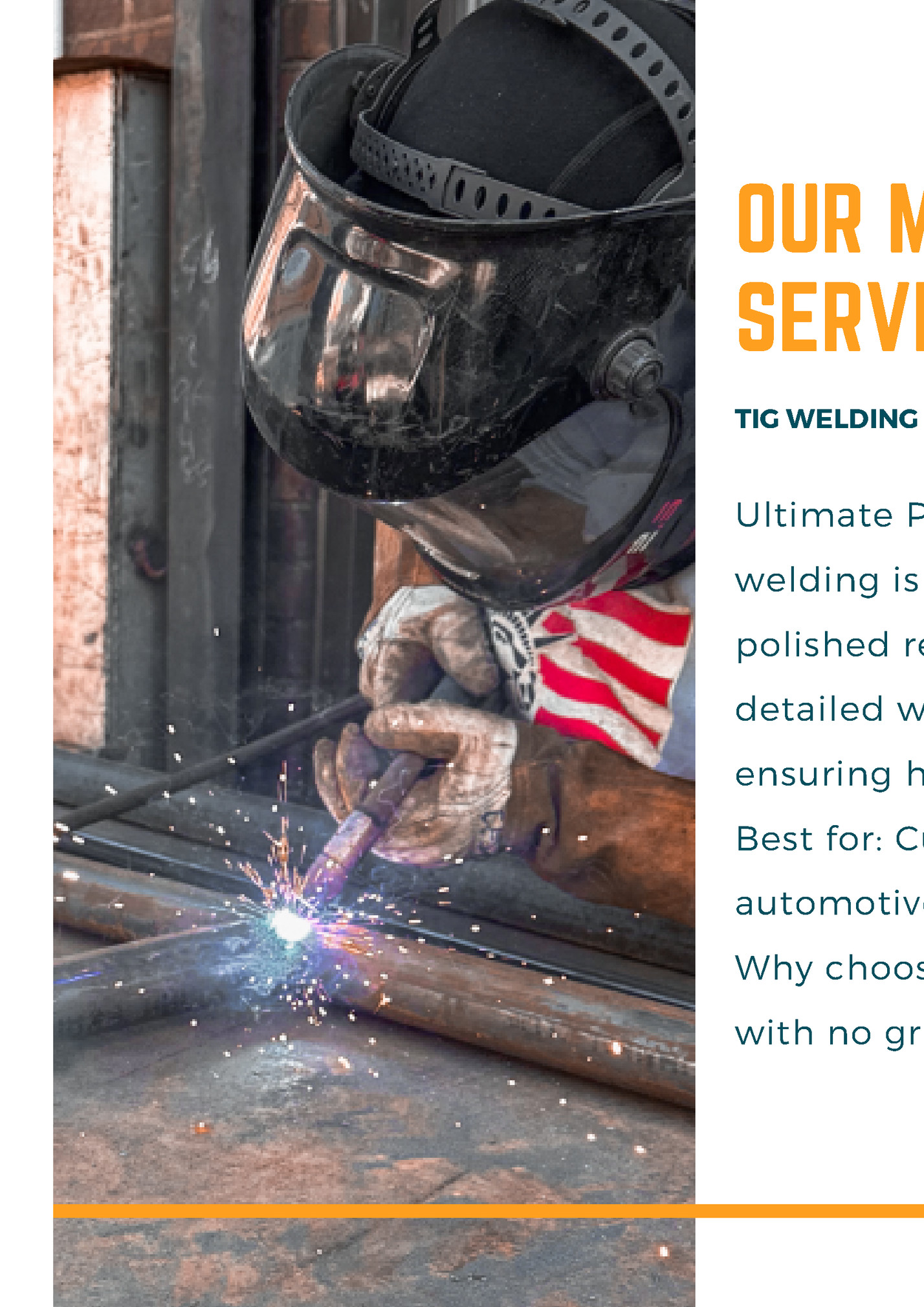 OUR METAL WELDING OUR METAL WELDING