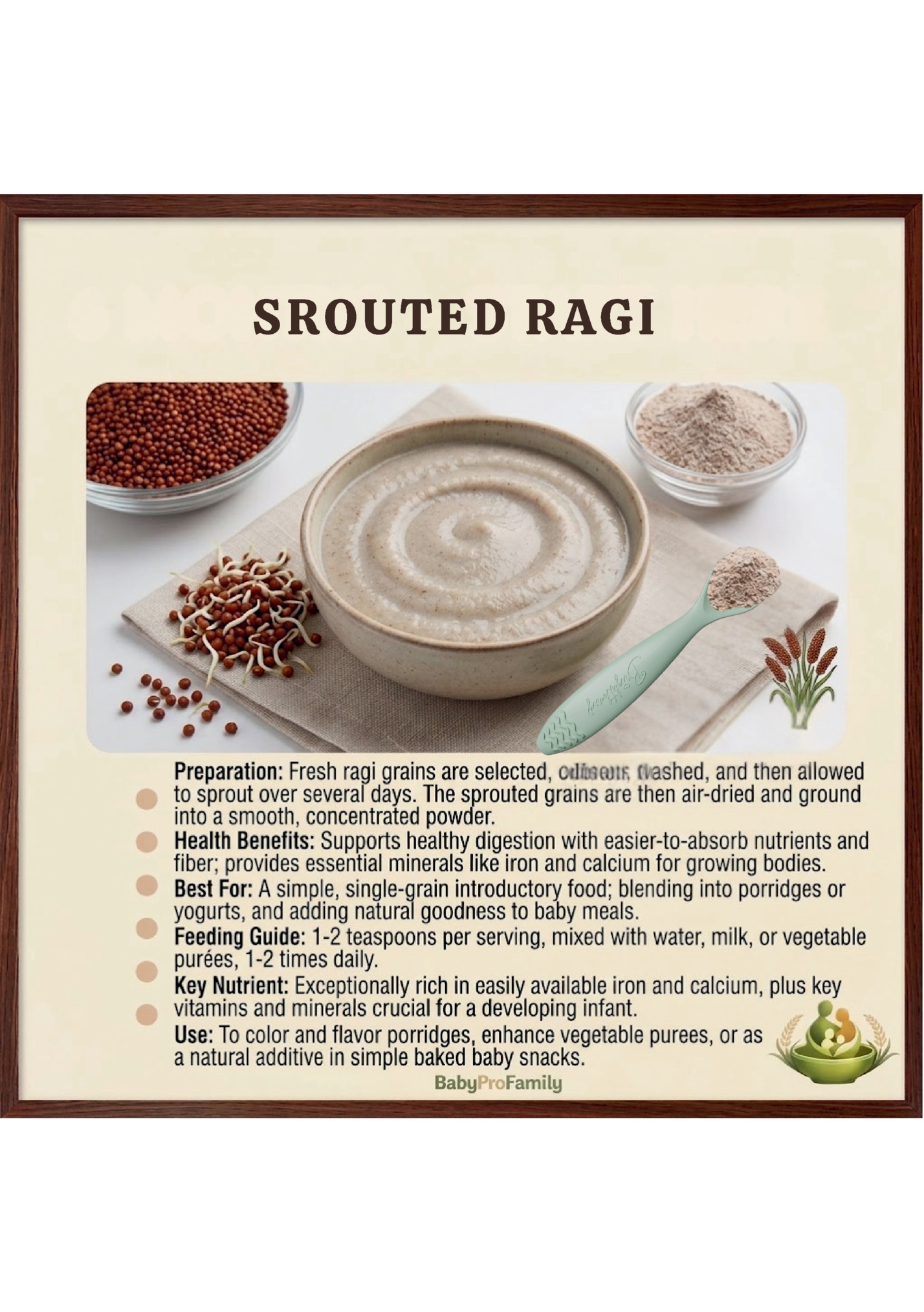 SROUTED RAGI