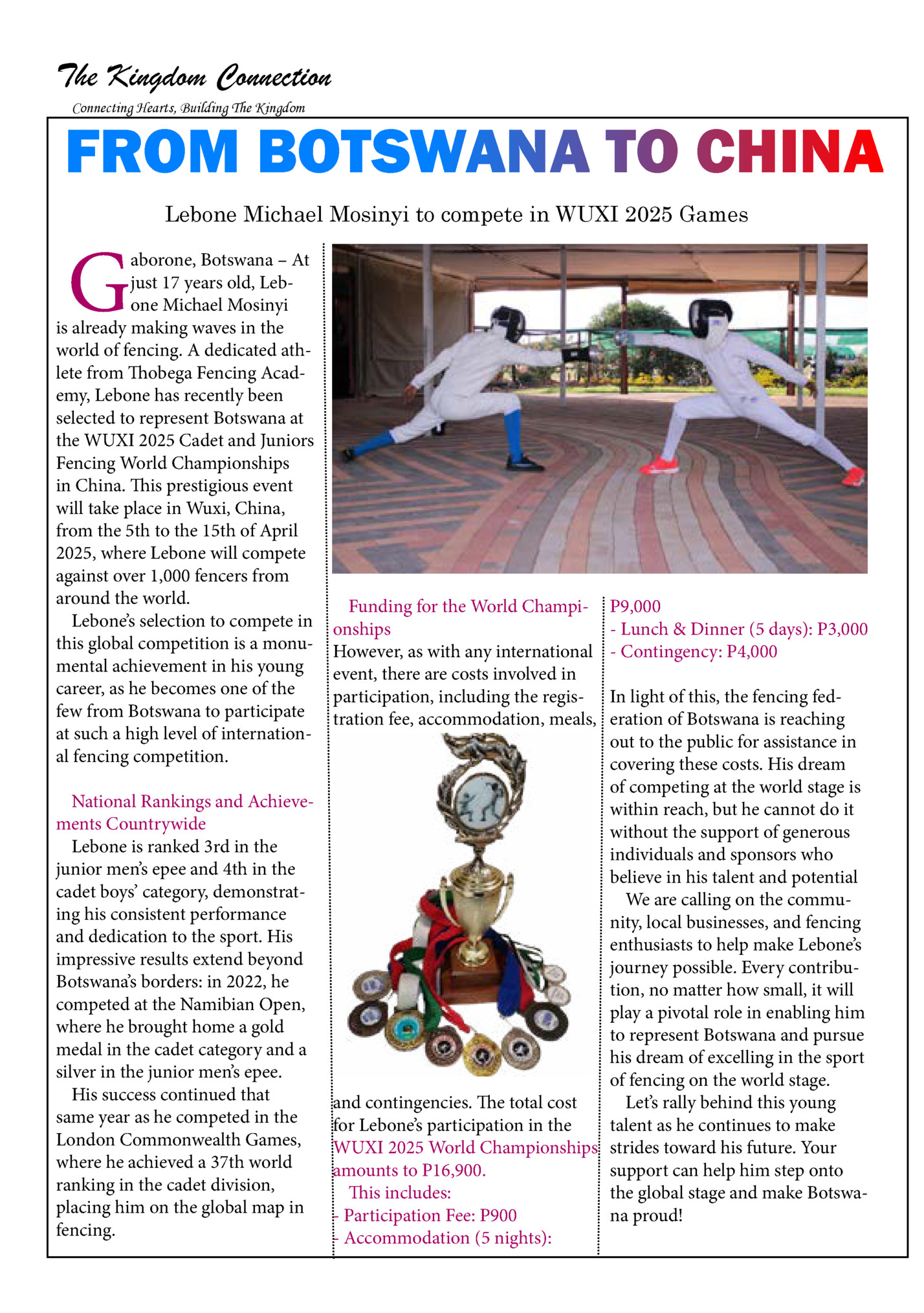 The Kingdom Connection