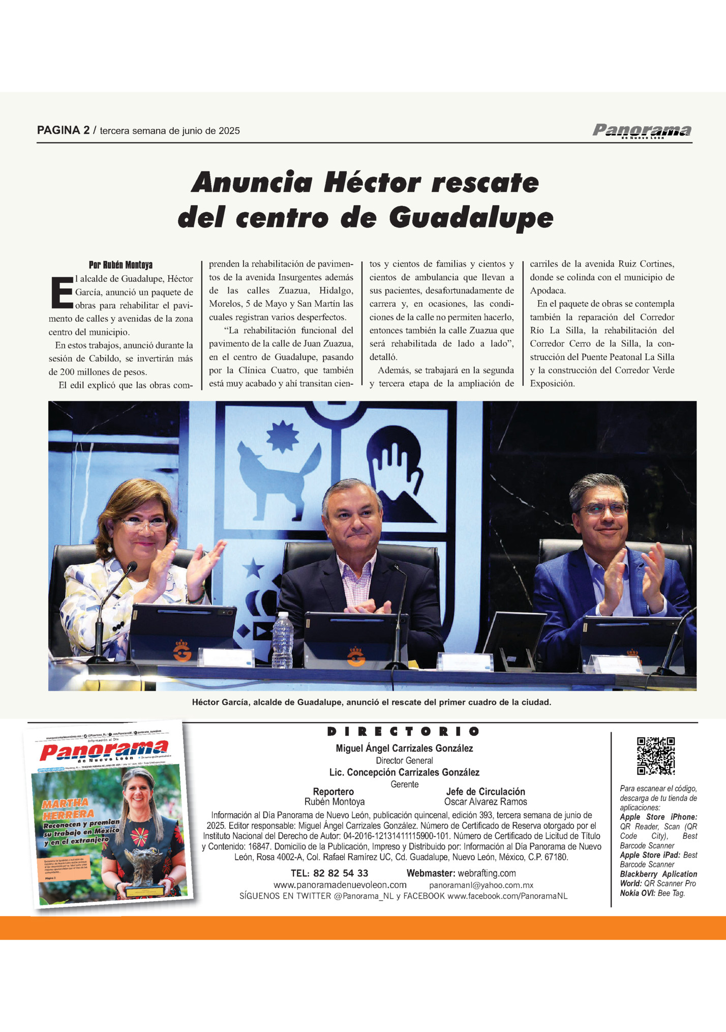 PAGINA 2 / tercera semana de junio de 2025